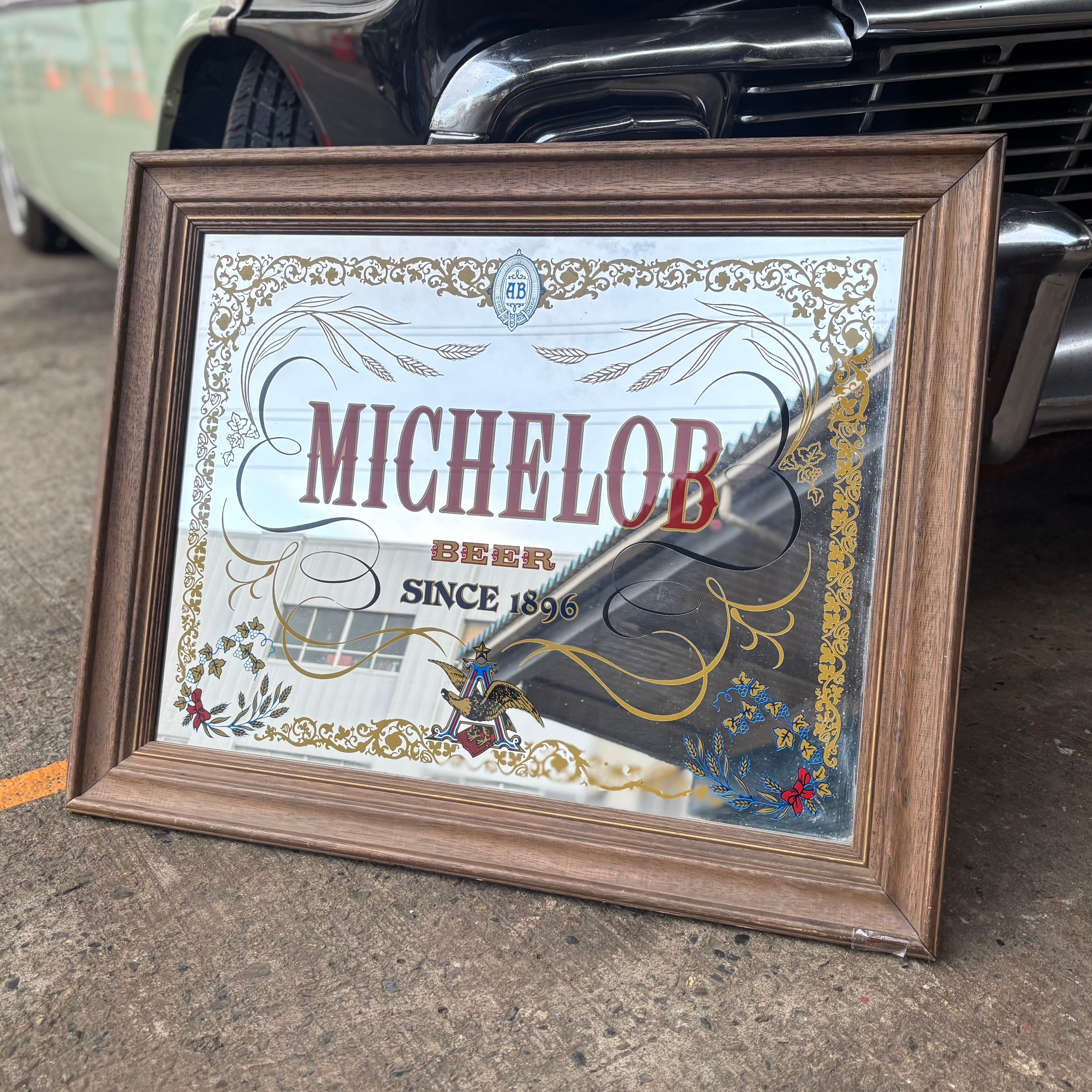 Vintage MICHELOB pub mirror