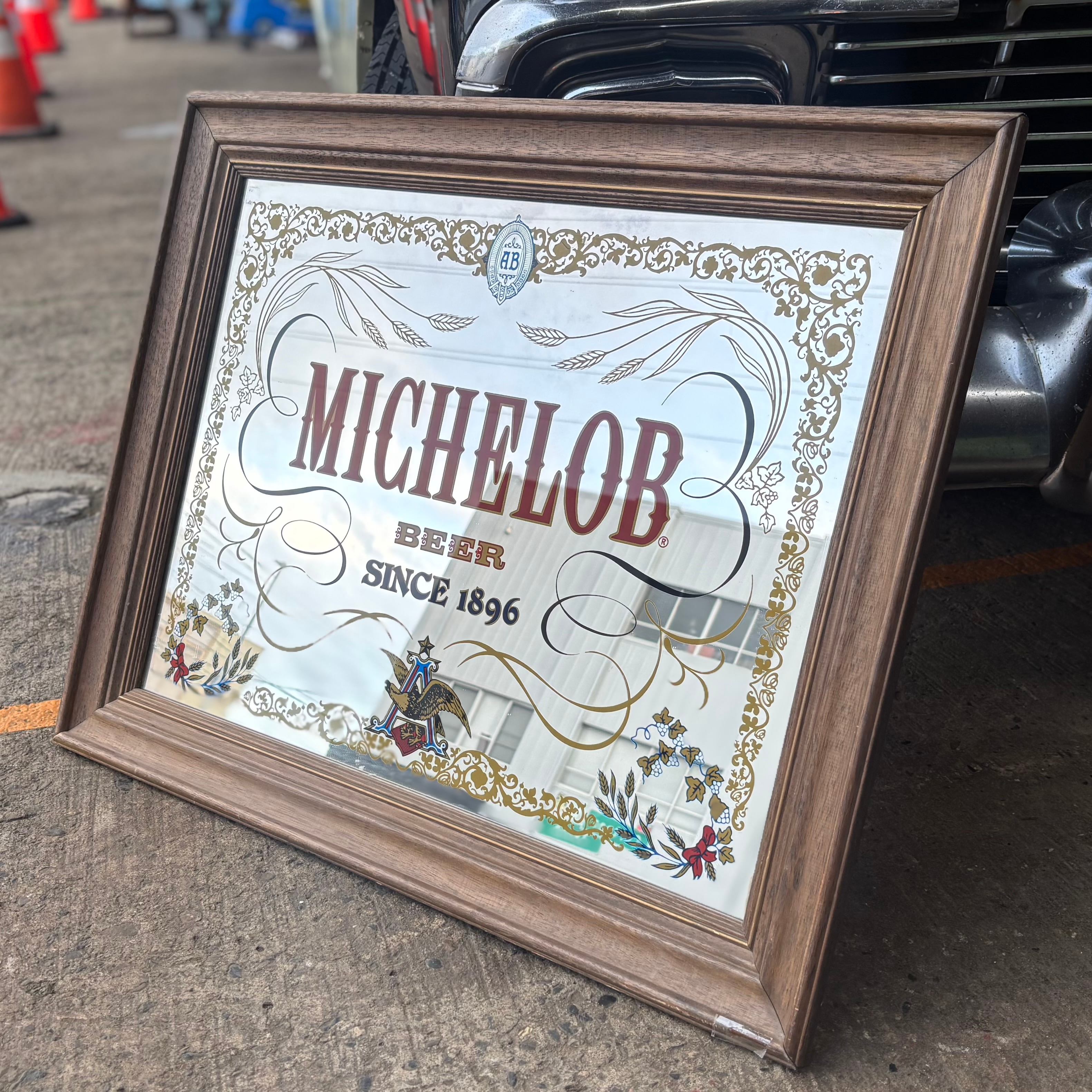 Vintage MICHELOB pub mirror