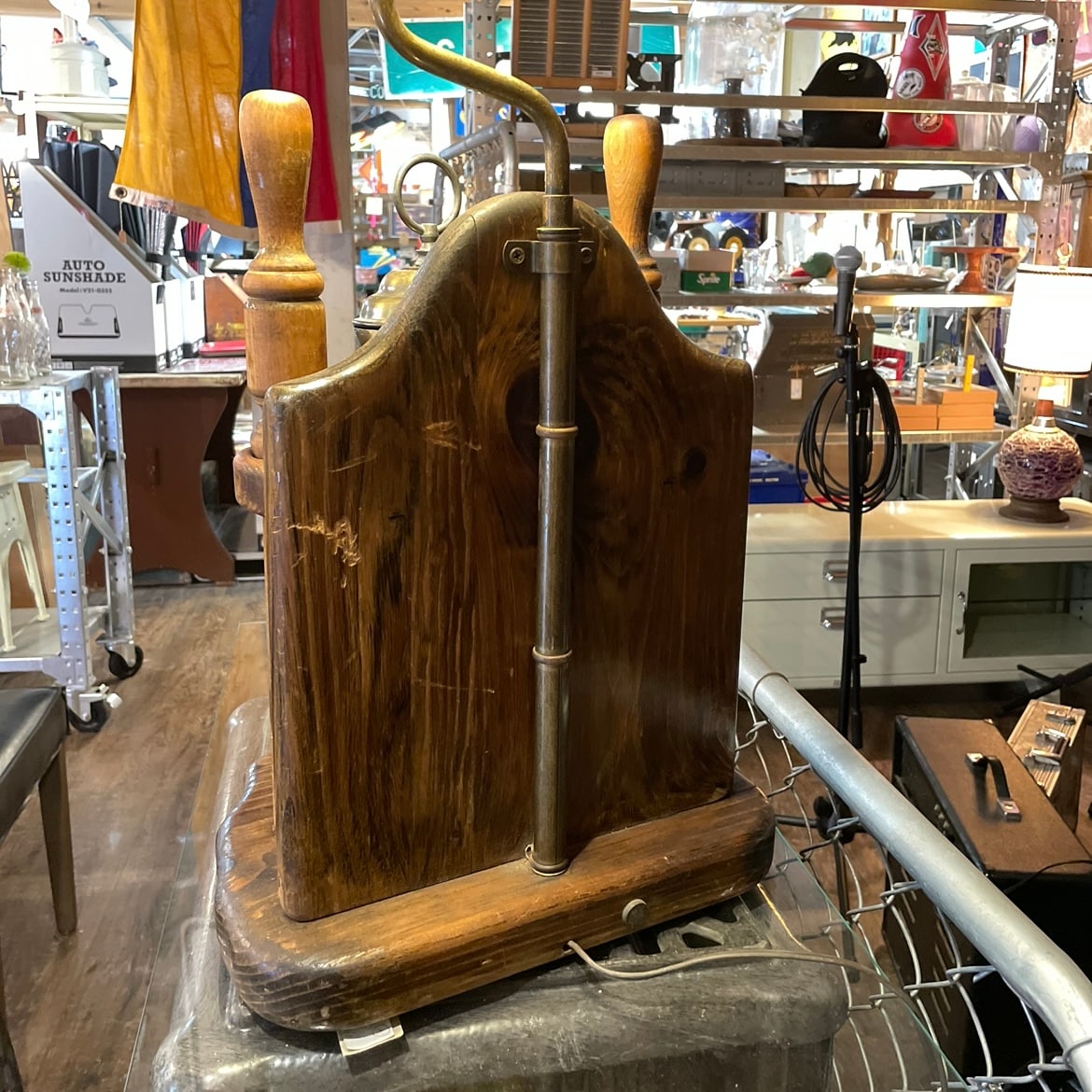 Vintage Nautical / Industrial Table Lamp