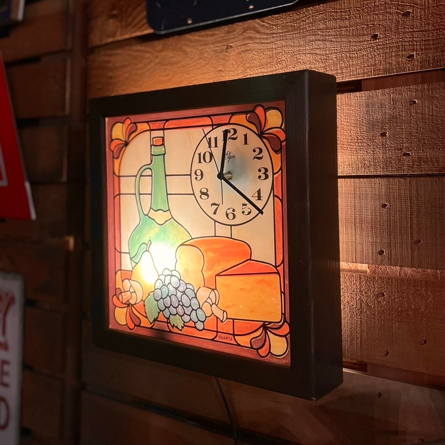 【70s】ELGIN ヴィンテージ掛け時計 アメリカ製 Yahoo!オークション -「elgin usa 時計」の落札相場・落札価格