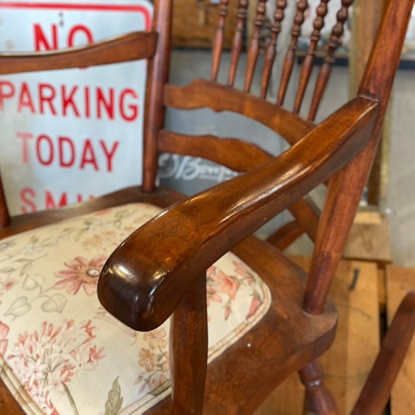 Vintage Wooden Arm Chair