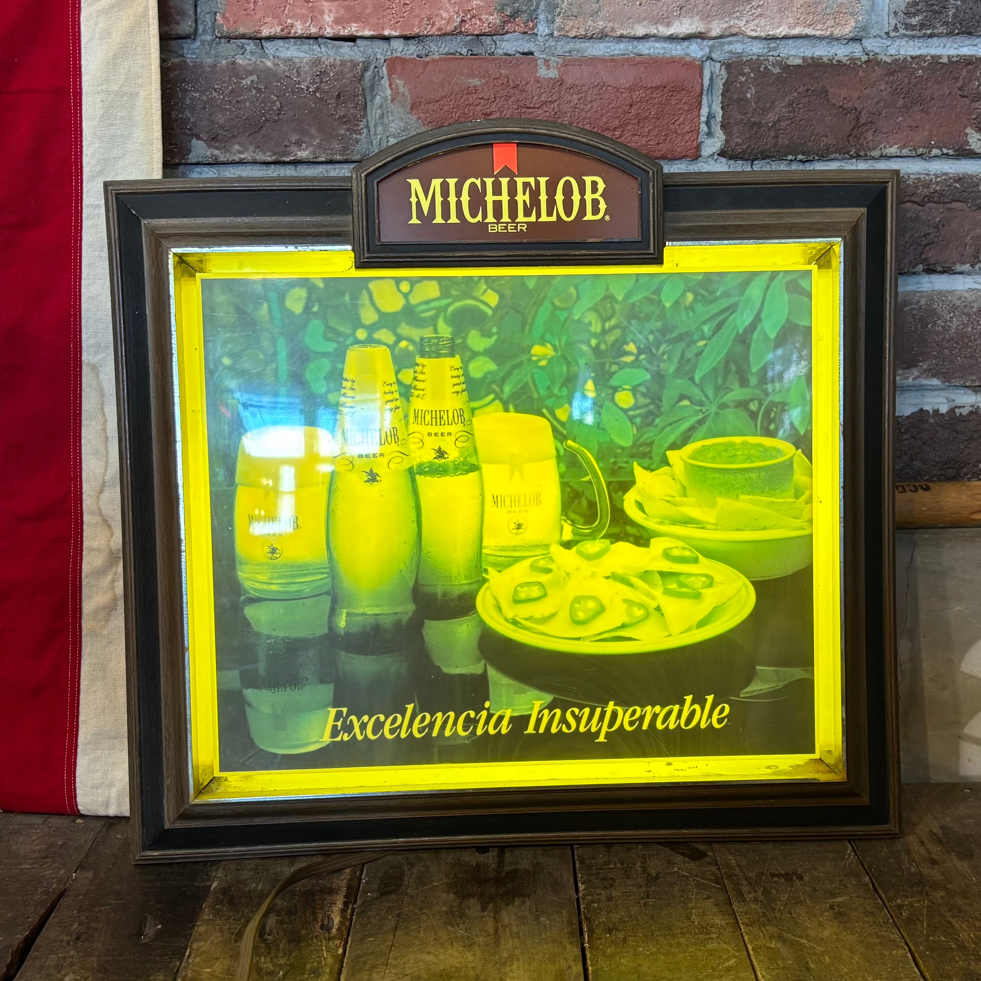 ビンテージ　ライトサイン MICHELOB ビンテージライトサイン