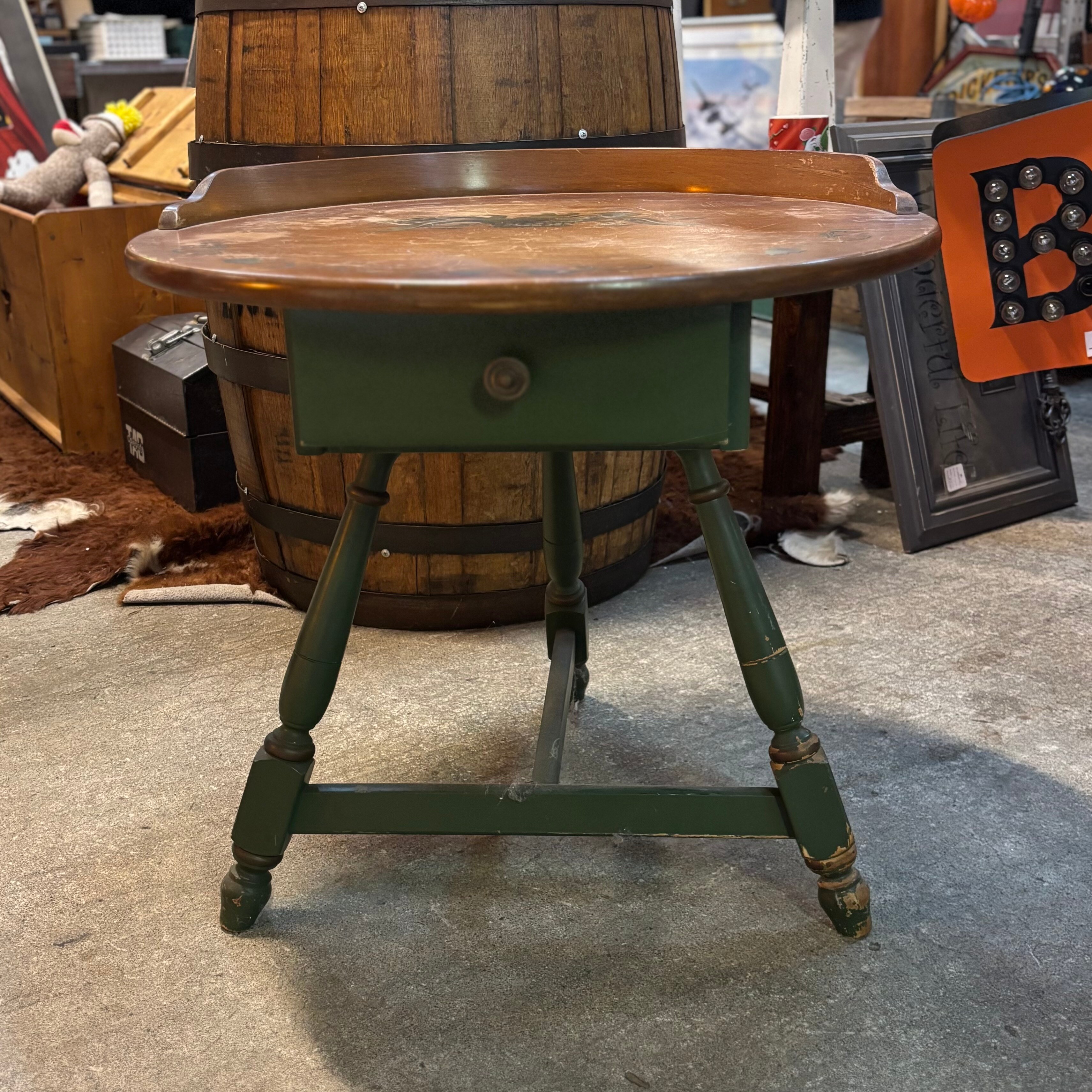 Vintage Wooden Side Table