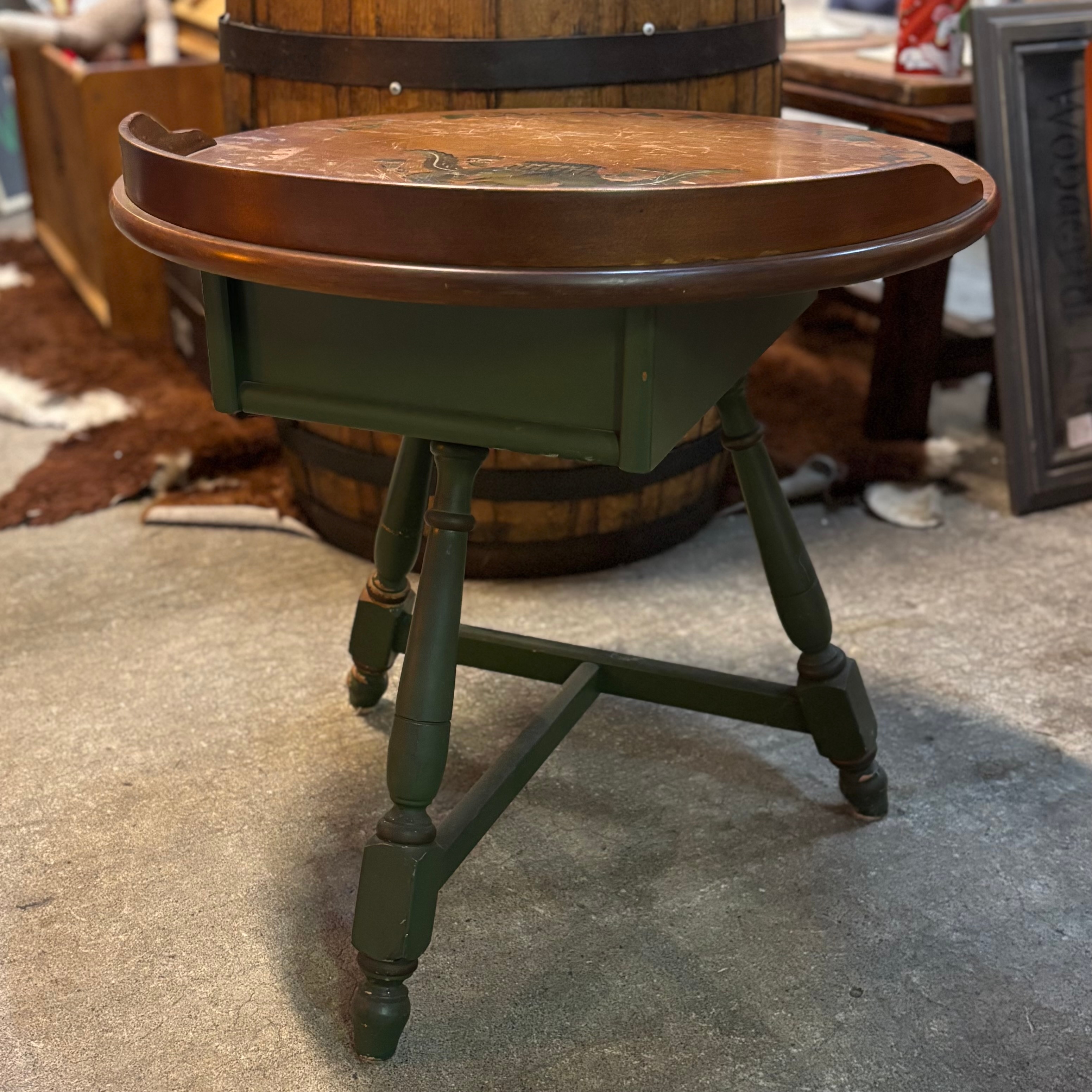 Vintage Wooden Side Table
