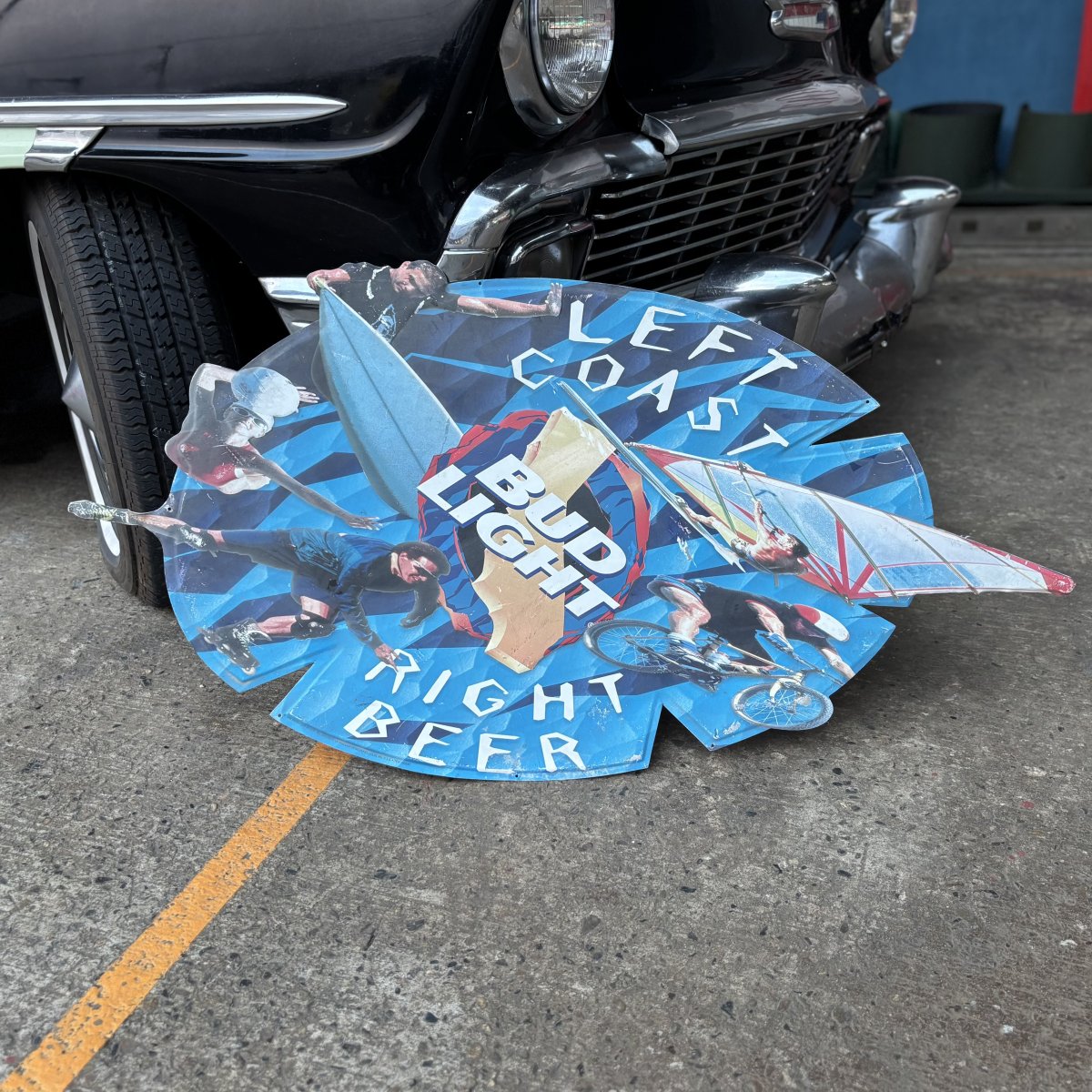Bud Light “Left Coast Right Beer” Advertising Sign