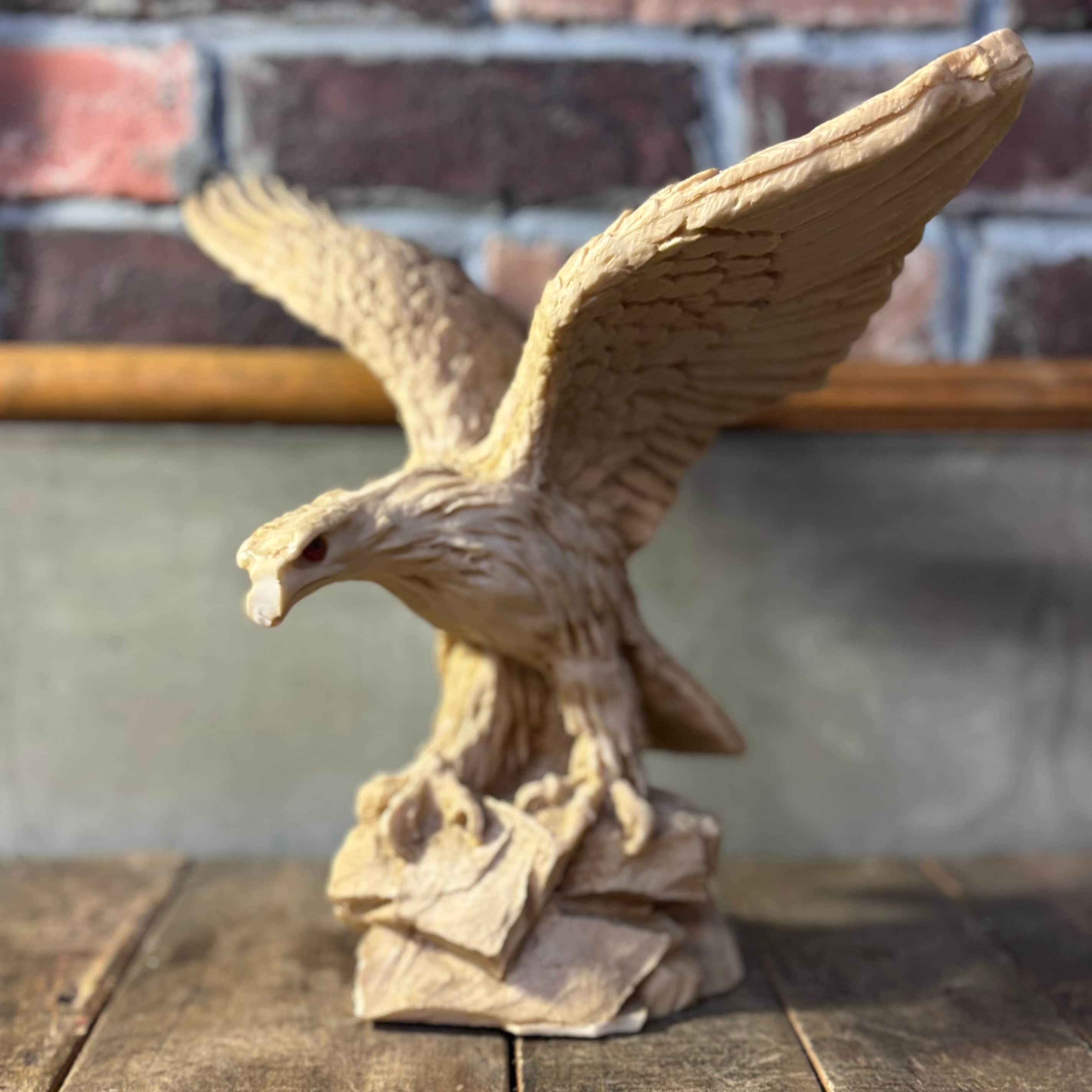 Vintage Eagle Figurine Object