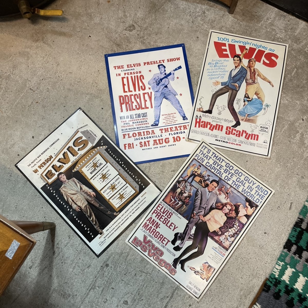 Elvis Presley Metal Sign