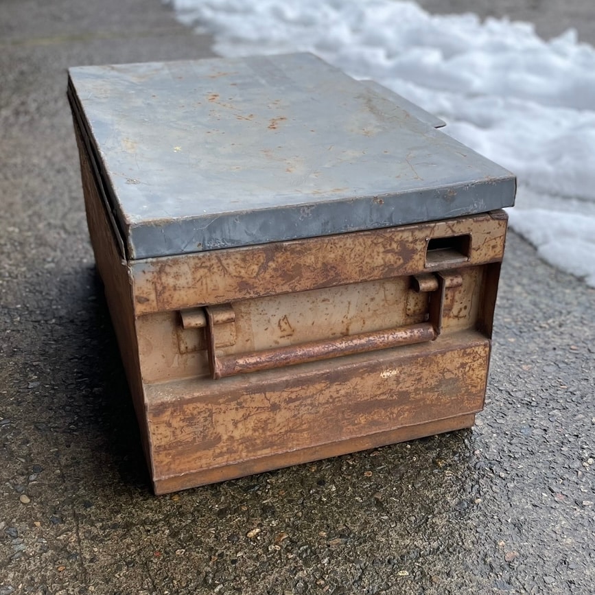 8個×ヴィンテージ　スチール製ボックス 8個×ヴィンテージ スチール製ボックス 8個×ヴィンテージ スチール製