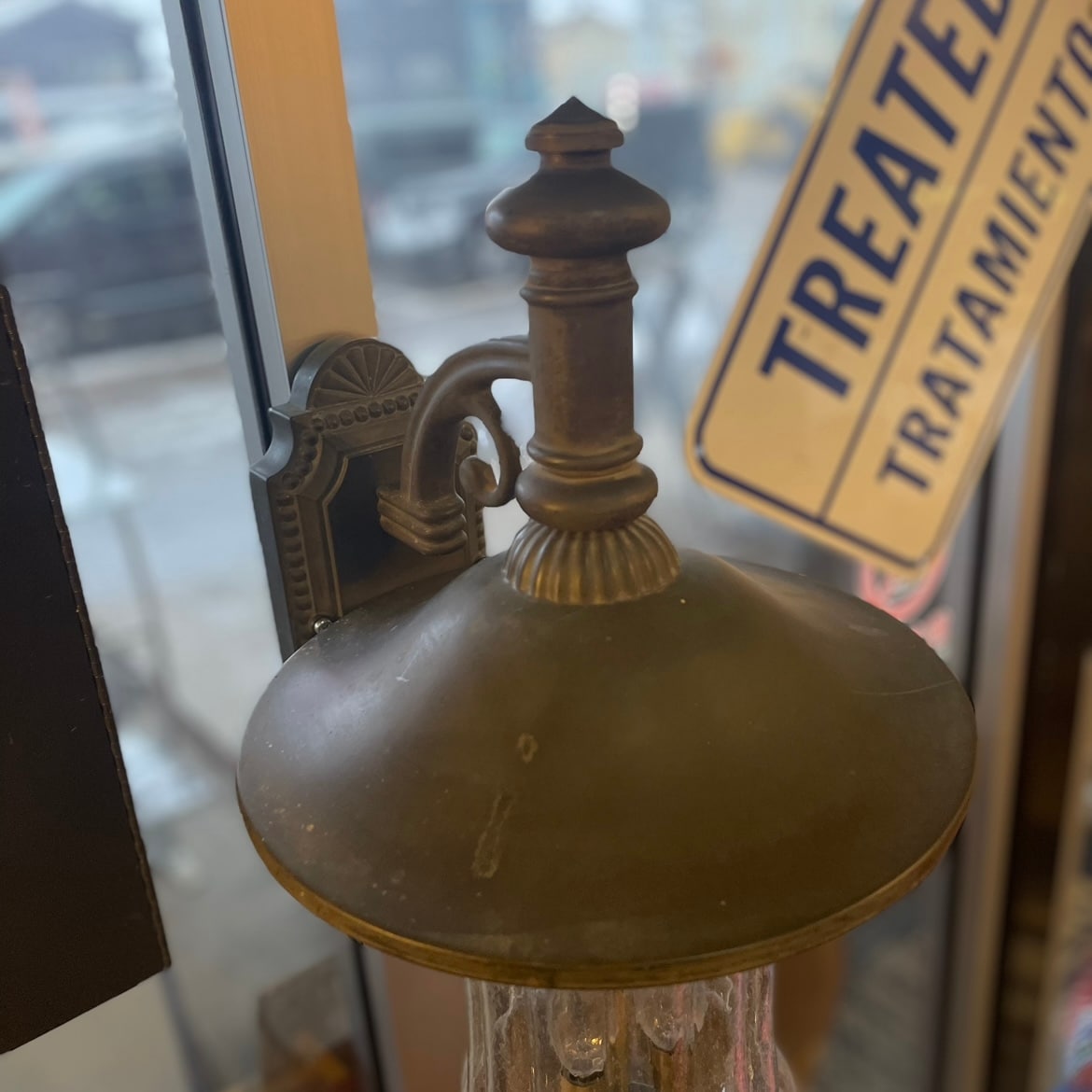 BIG Size!! Vintage Wall Bracket Lamp