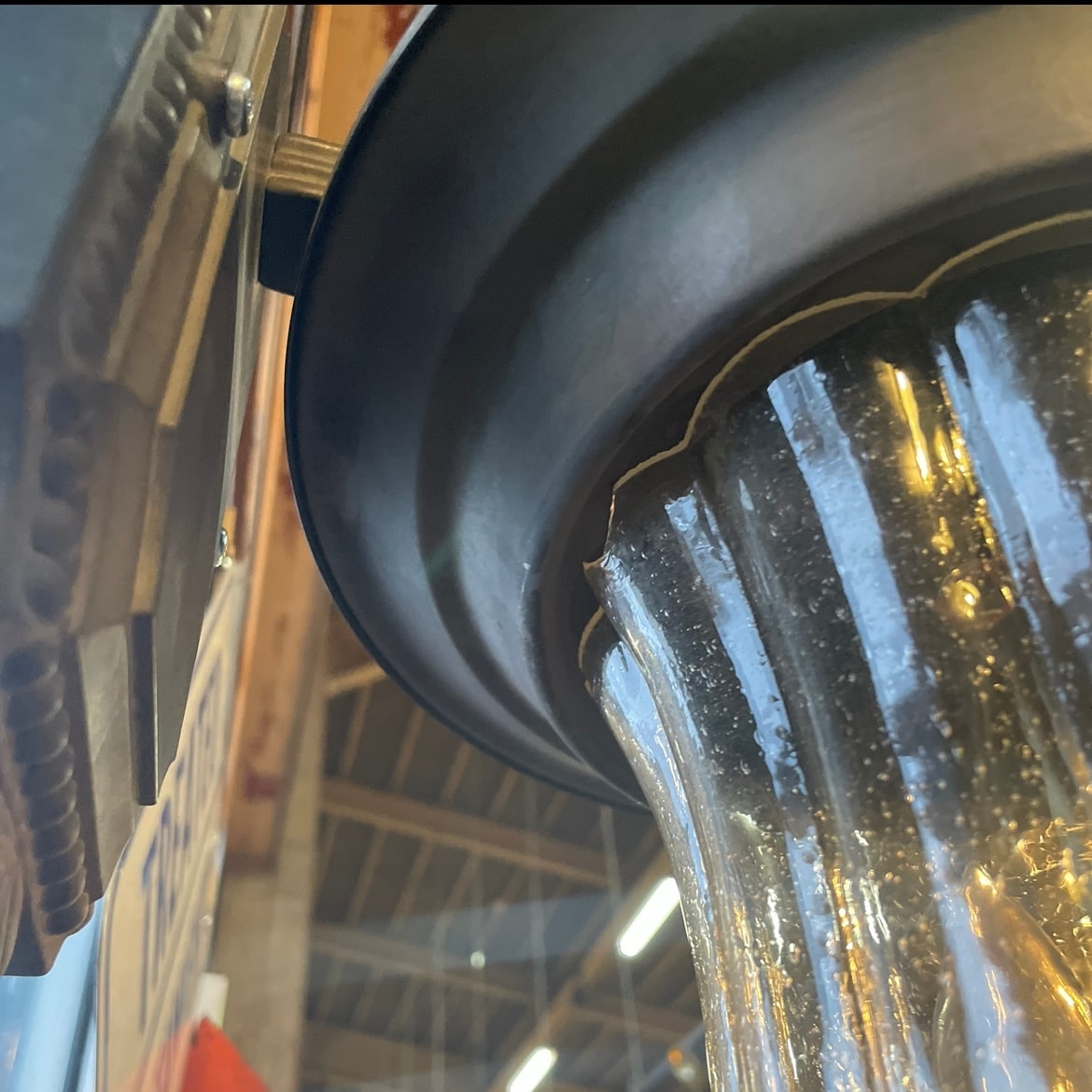 BIG Size!! Vintage Wall Bracket Lamp