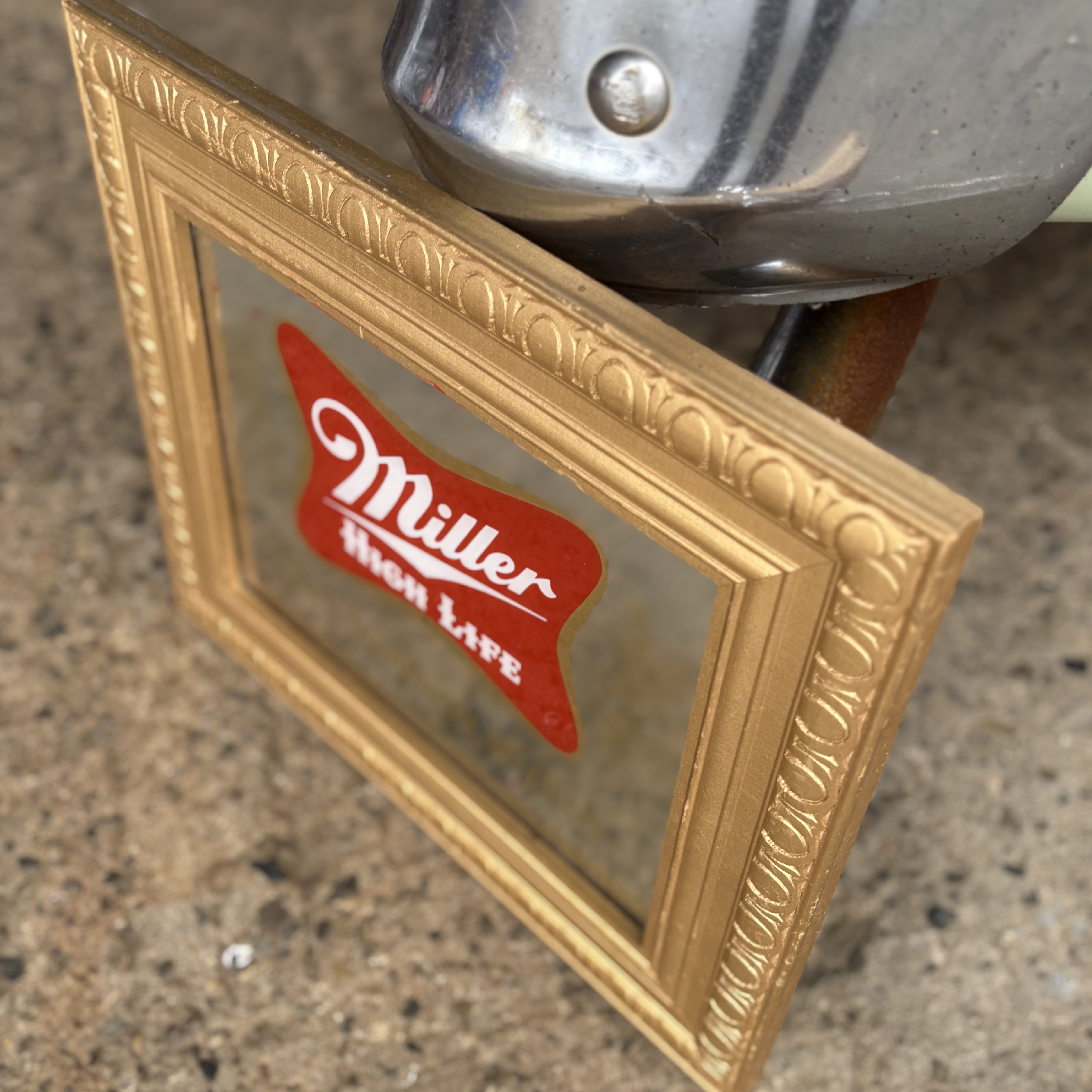 Miller High Life – Small Vintage Pub Mirror”