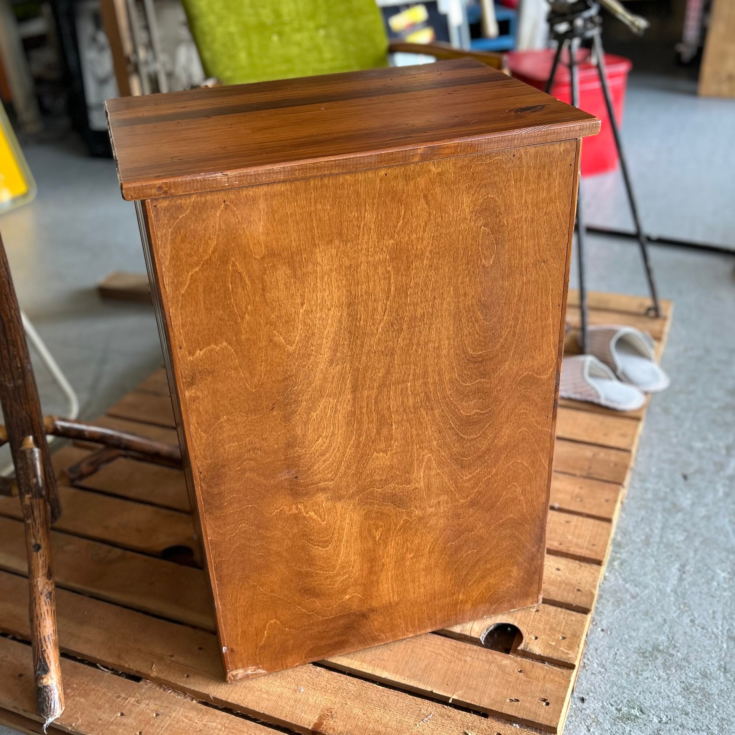 USA Vintage Style】Wood Cabinet with Elk Graphic🫎