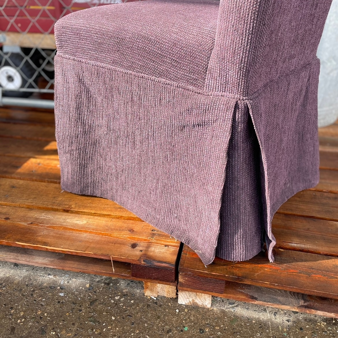 U.S Vintage Fabric Chair