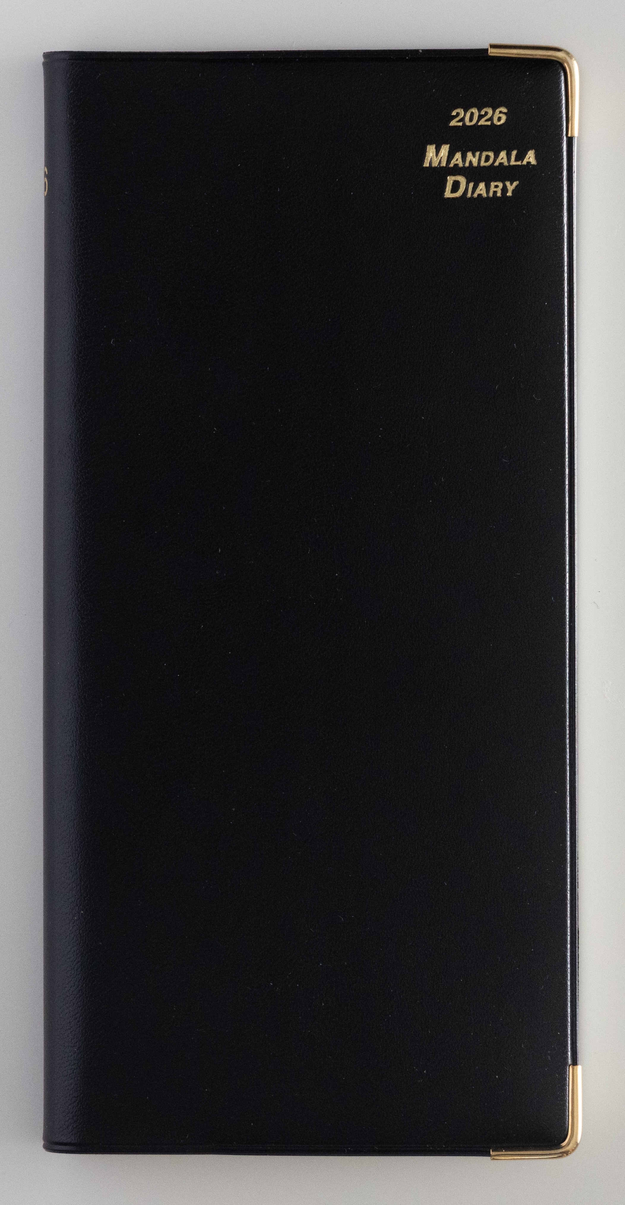 2026【ポケットサイズ】ブラック マンダラ手帳 / 1月始まり / ビジネス手帳