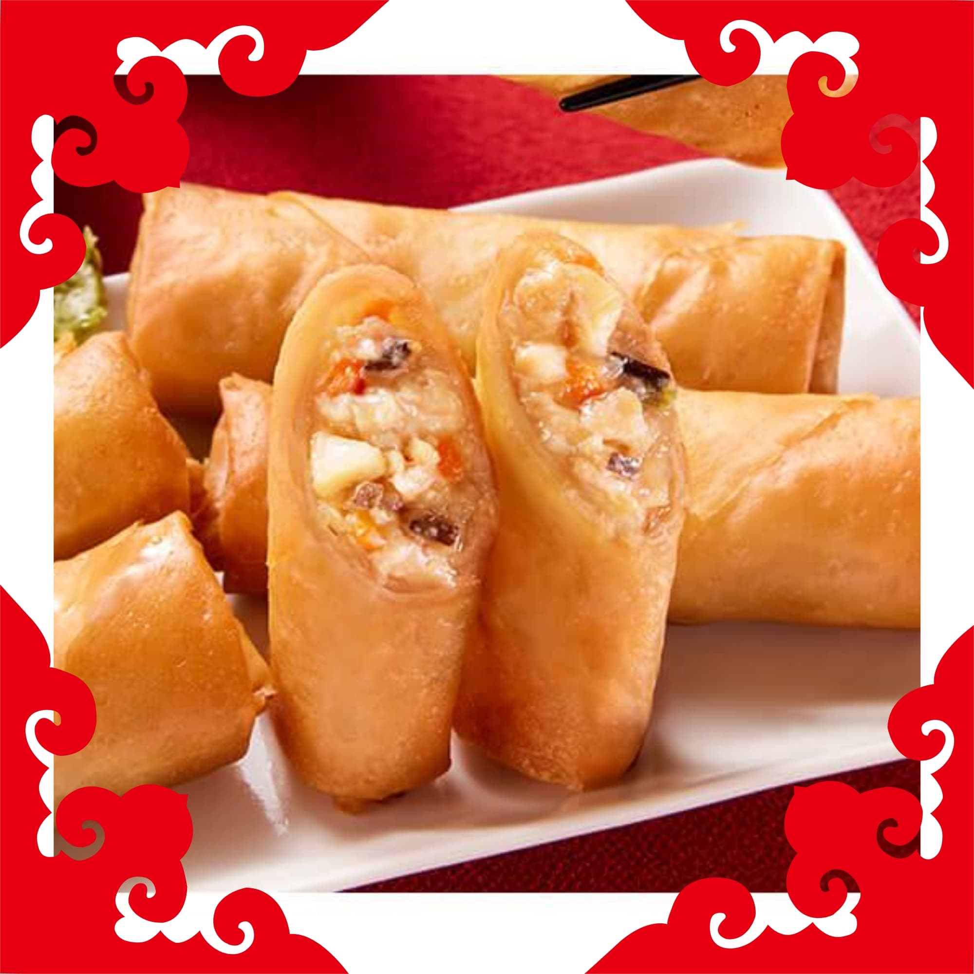 春巻き 冷凍】パリッと！7種の具材の春巻50 ニッスイ 20本 1,000g