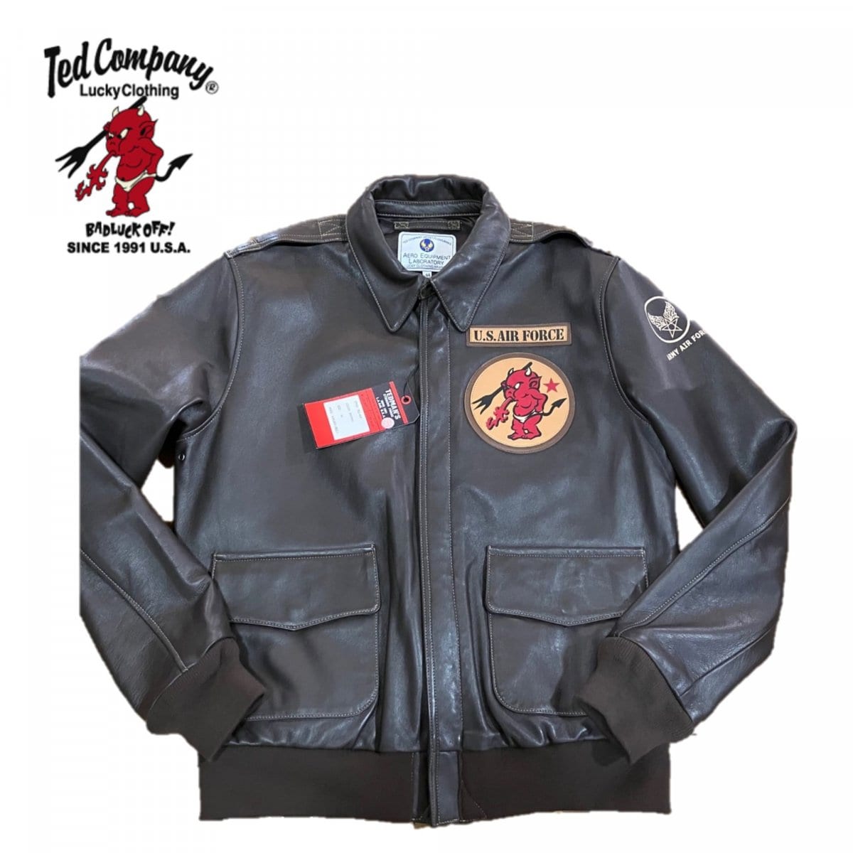 Ted Company レザージャケット サイズ40 中古・古着通販】TEDMAN (テッドマン) フライトジャケット