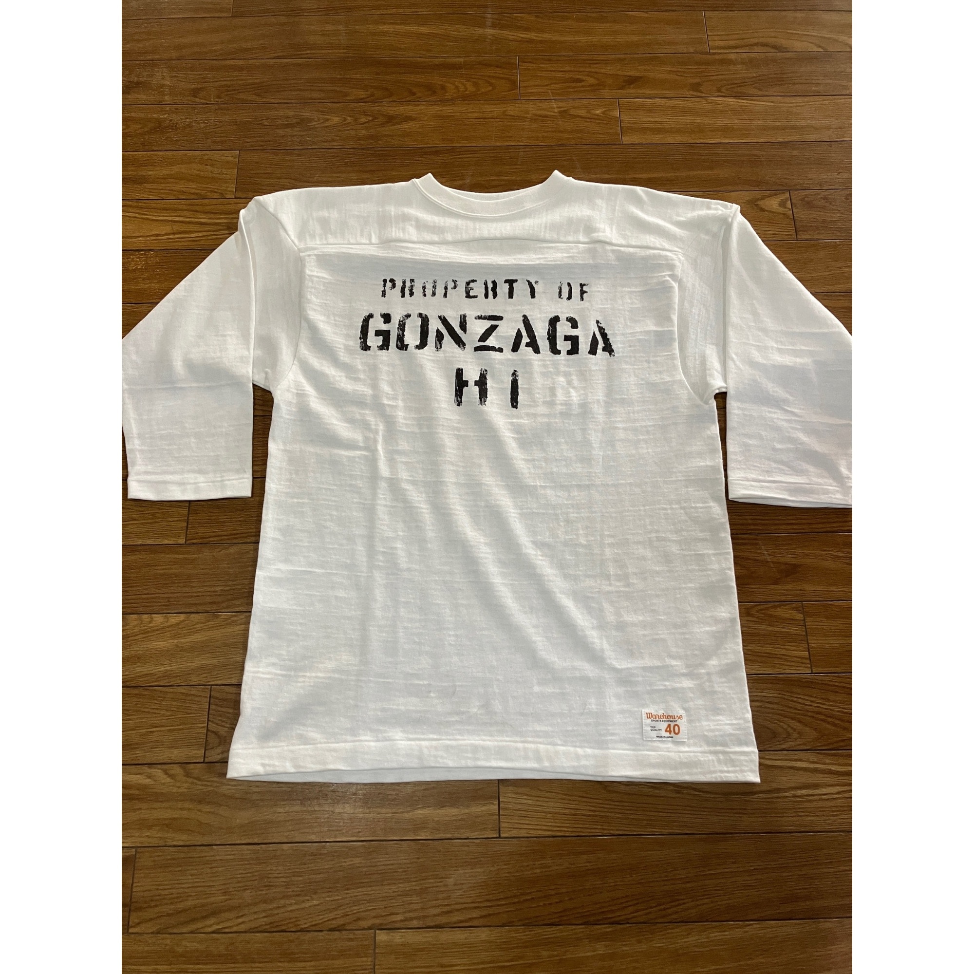 warehouse 4063 サイズ40 フットボールT WAREHOUSE ウエアハウス 