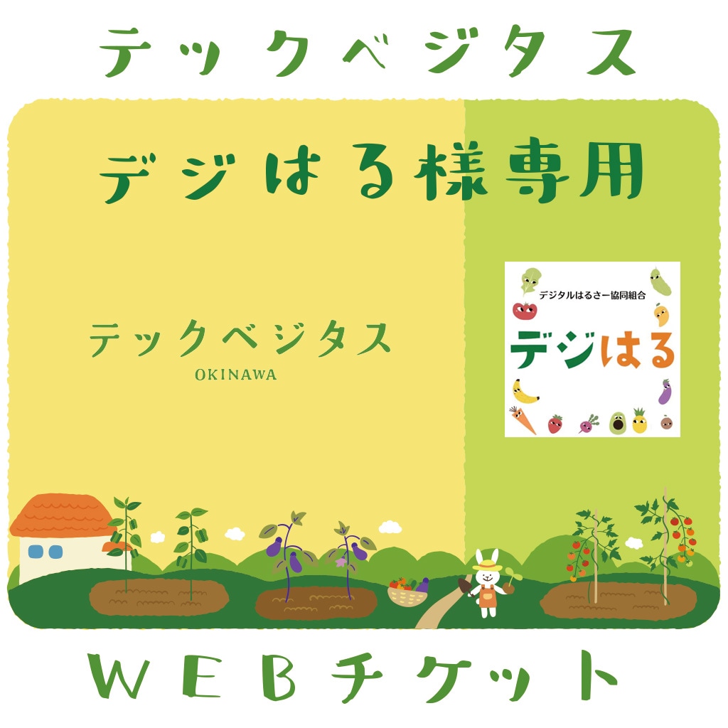 テックベジタス様（デジはる様）専用チケット - NECRE SHOP