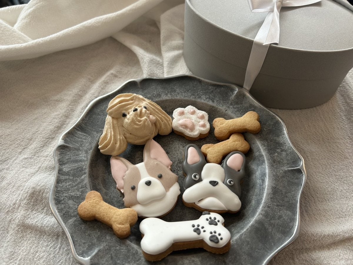 【mel's wan from MeL BakeShop 】優しい素材を使用したMeLの天然色素のアイシングクッキーとおやつの詰め合わせ ☆2023こうふ女性たちで創るオンラインマルシェ