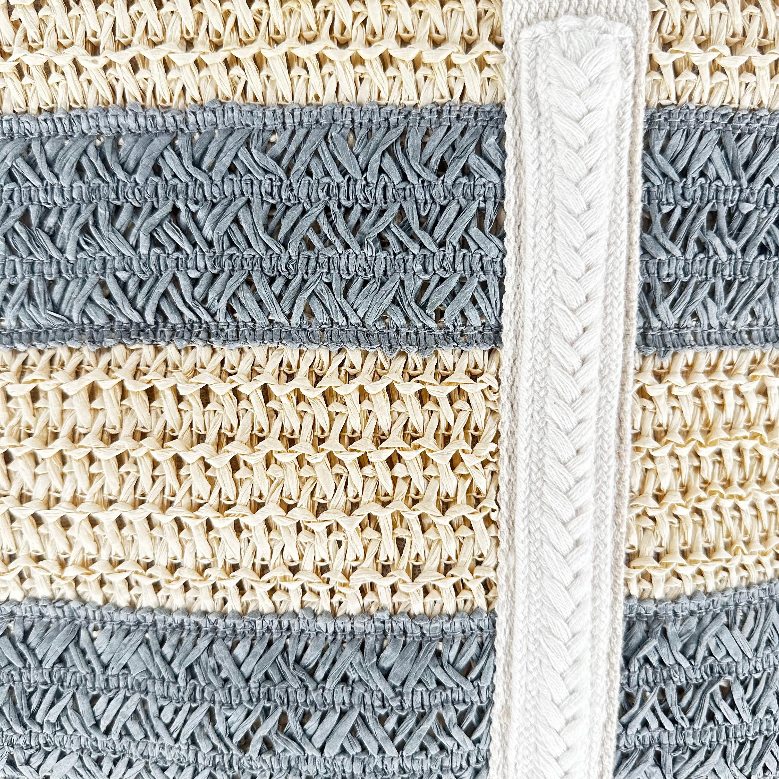 グレー ストライプデザイン パーティーバッグ ドレスプラス DRESS+ パーティーバッグ ショルダーバッグ 2way 結婚式