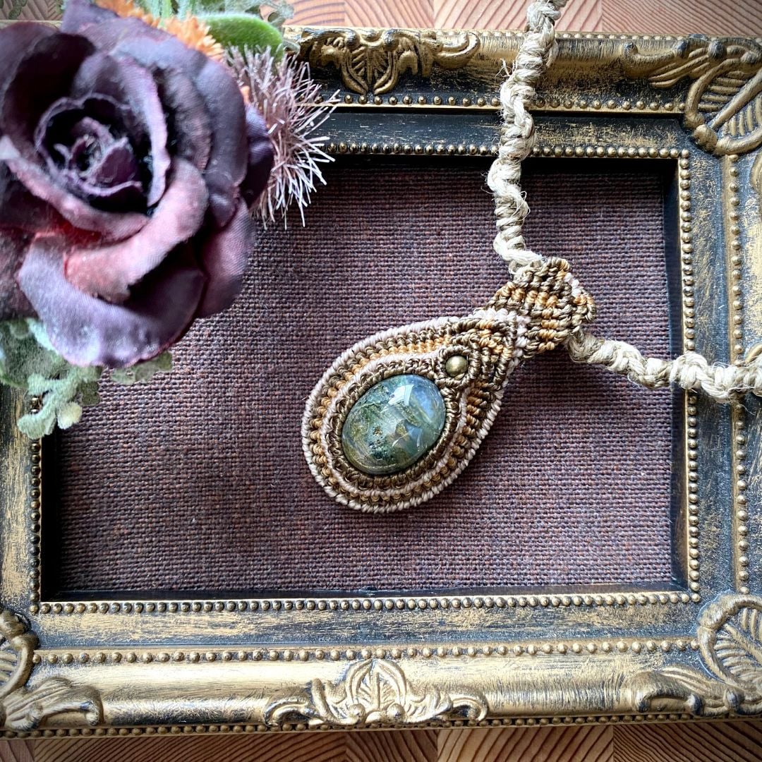 天然石】 【ハンドメイド】地球の芸術模様☆オーシャン