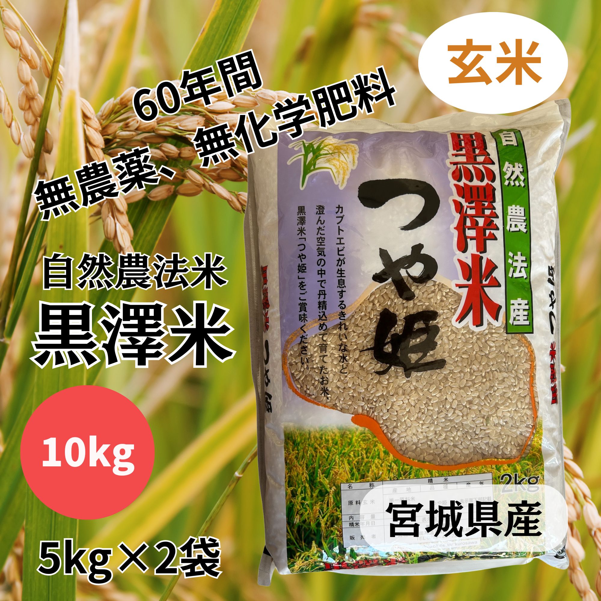 クララ(質問購入前)様 農薬不使用 玄米 10kg 農薬不使用 〈令和7年産〉南魚沼産コシヒカリ 玄米10kg