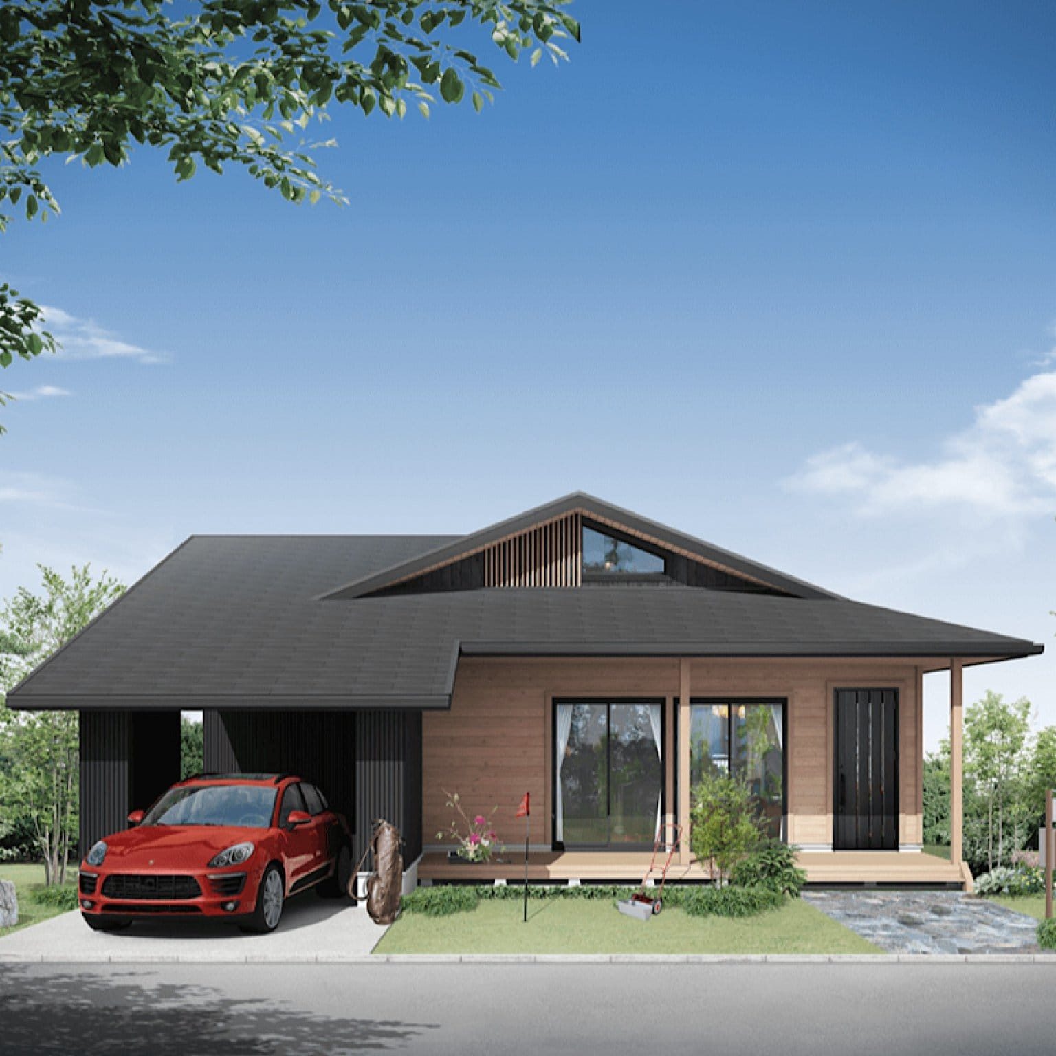 HUCK YEBOSHI BUILT-IN GARAGE TYPE/3LDK南入り