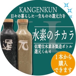 還元くんボトル（低電位水素茶製造ボトル）／OJIKA Industry社製