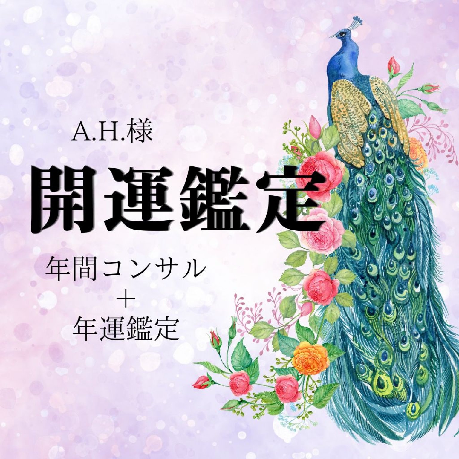 ［A.H.様] 年間コンサルティング