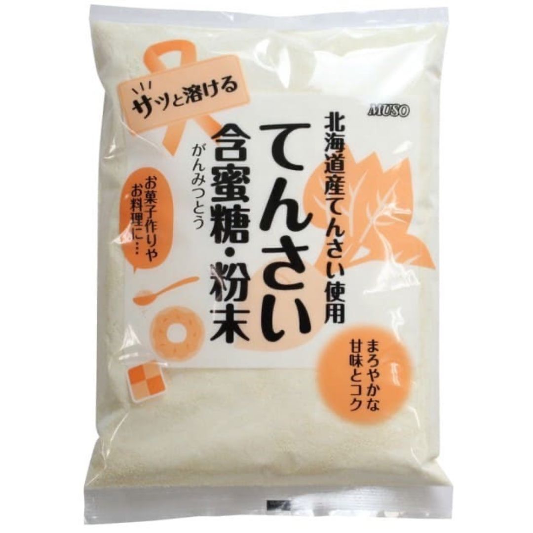 ムソー】北海道産てんさい含蜜糖粉末 500g