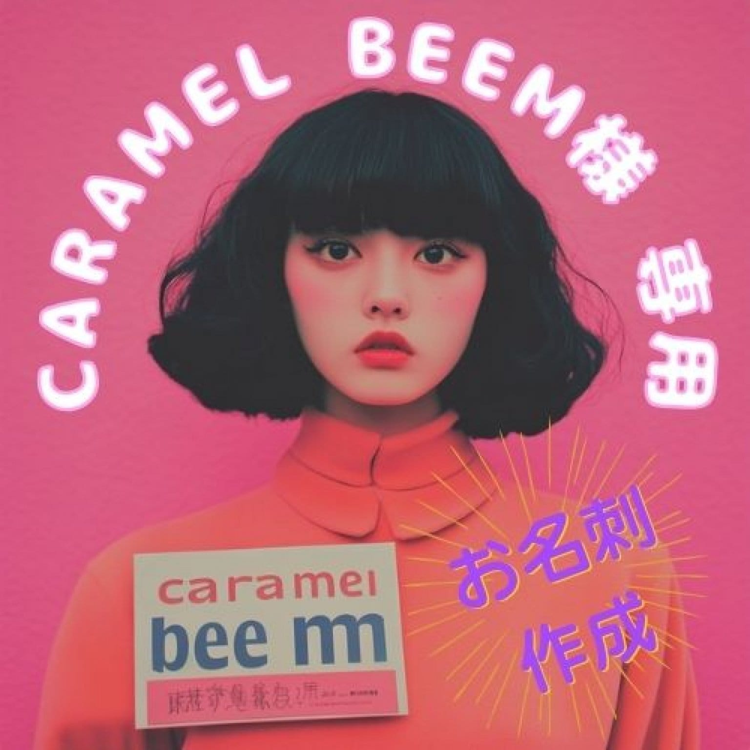 caramel beem様専用　お名刺作成