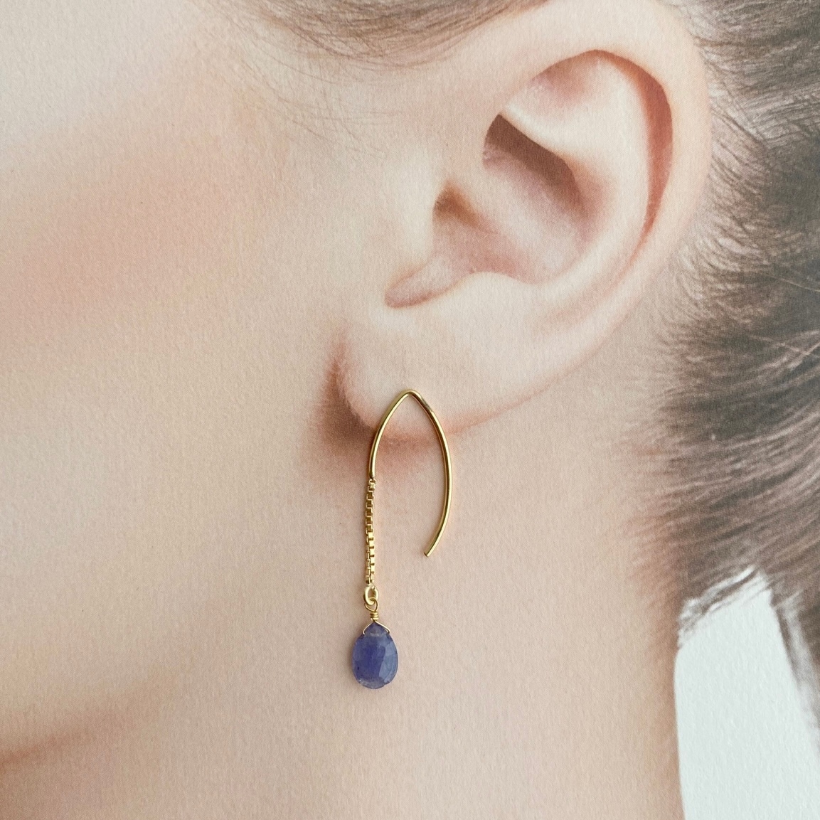 K14WG タンザナイト ピアス 《12月誕生石》 – jewelry-matsumoto