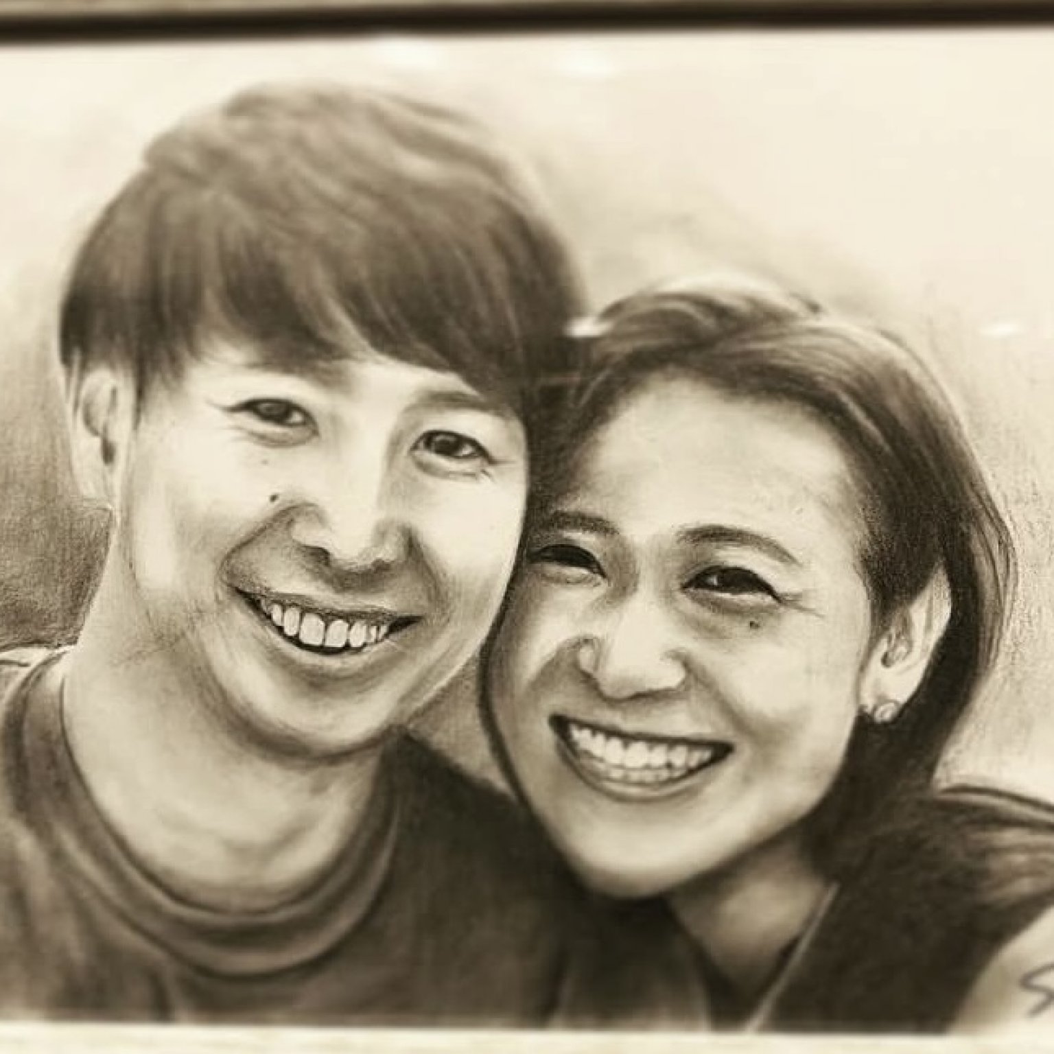 【オホーツクツク!!!マーケットWEBマルシェ限定商品】世界で一つだけの似顔絵（ハガキサイズ）