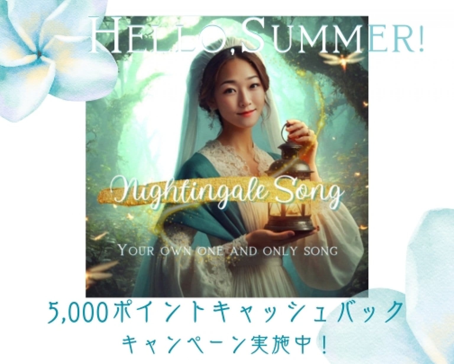 Summerキャンペーン中！★5,000Pキャッシュバック★【5名限定モニター】　Nightingale Song 楽曲制作