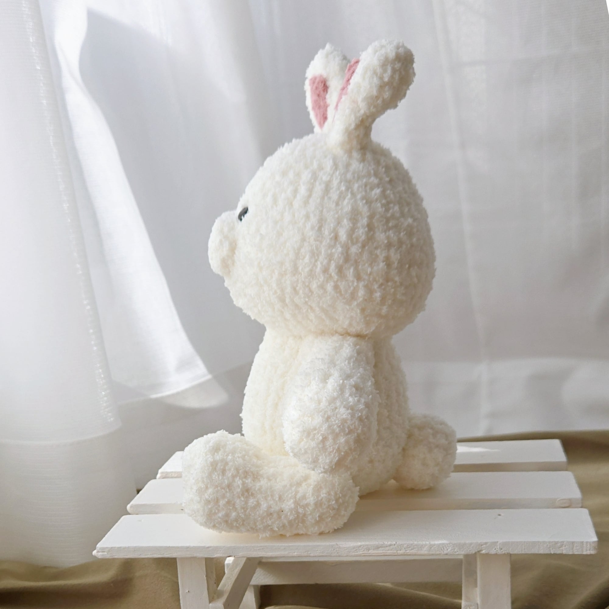 うさぎのあみぐるみ