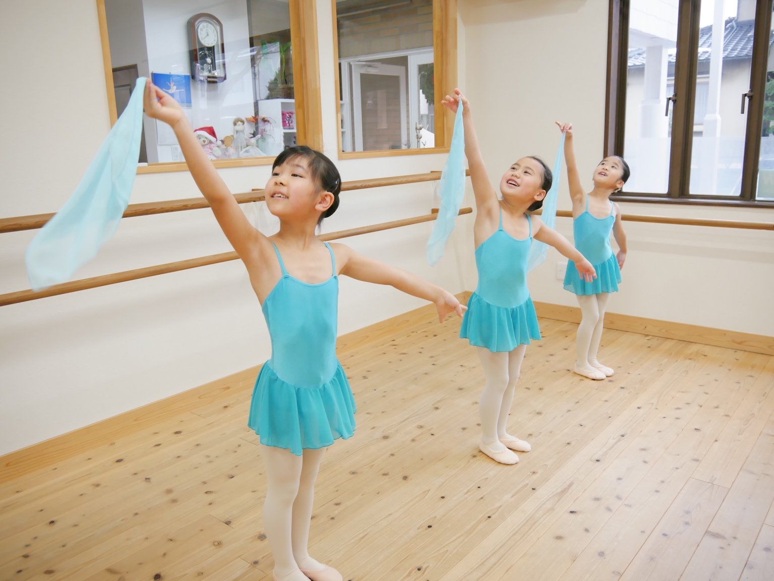 初めてのバレエ体験(鳥取市中町スクール）