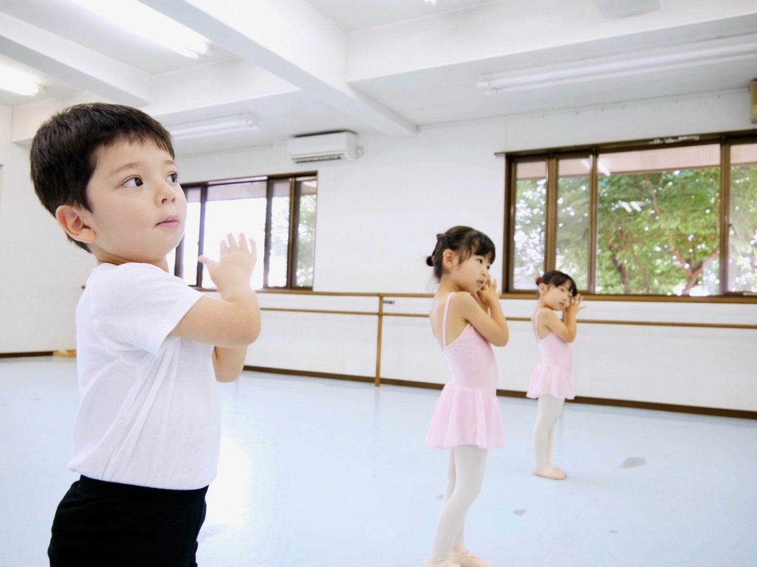 初めてのバレエ体験(鳥取市中町スクール）