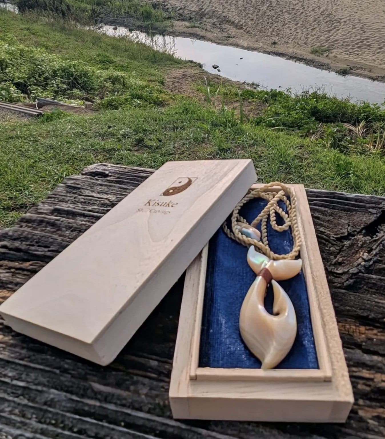 夜光貝磨きワークショップin奄美大島・花海house