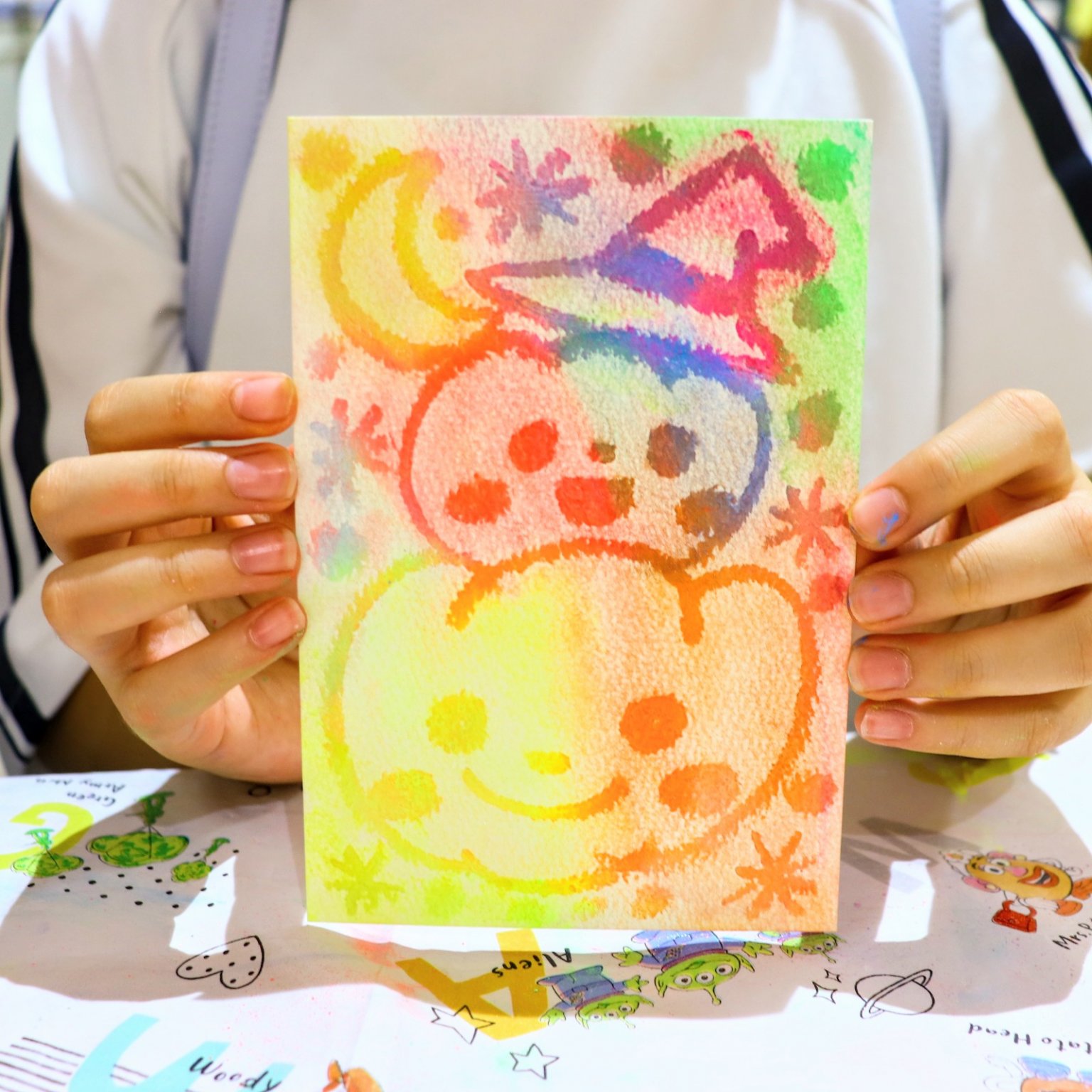 指でお絵描きパステルの魔法体験チケット