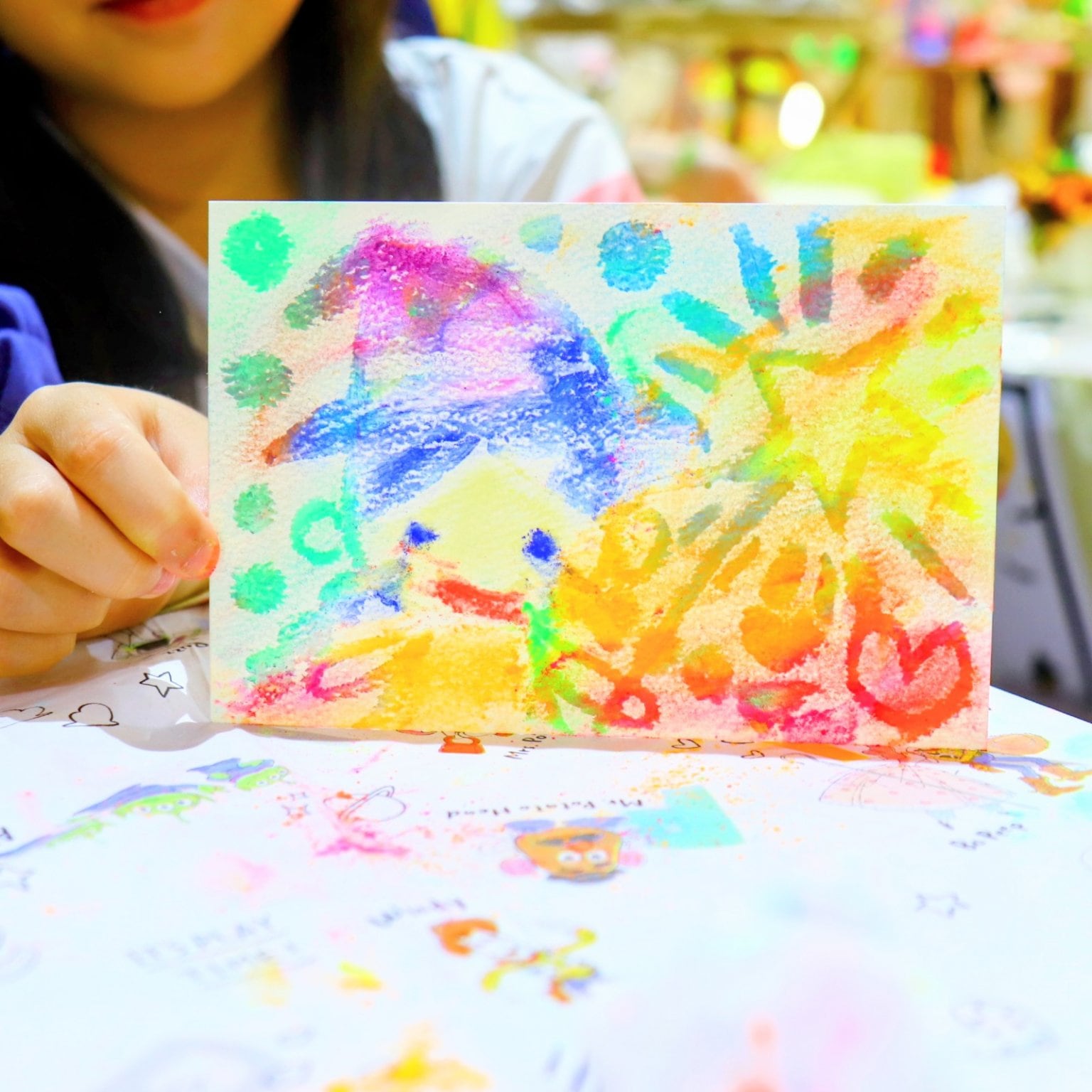 指でお絵描きパステルの魔法体験チケット