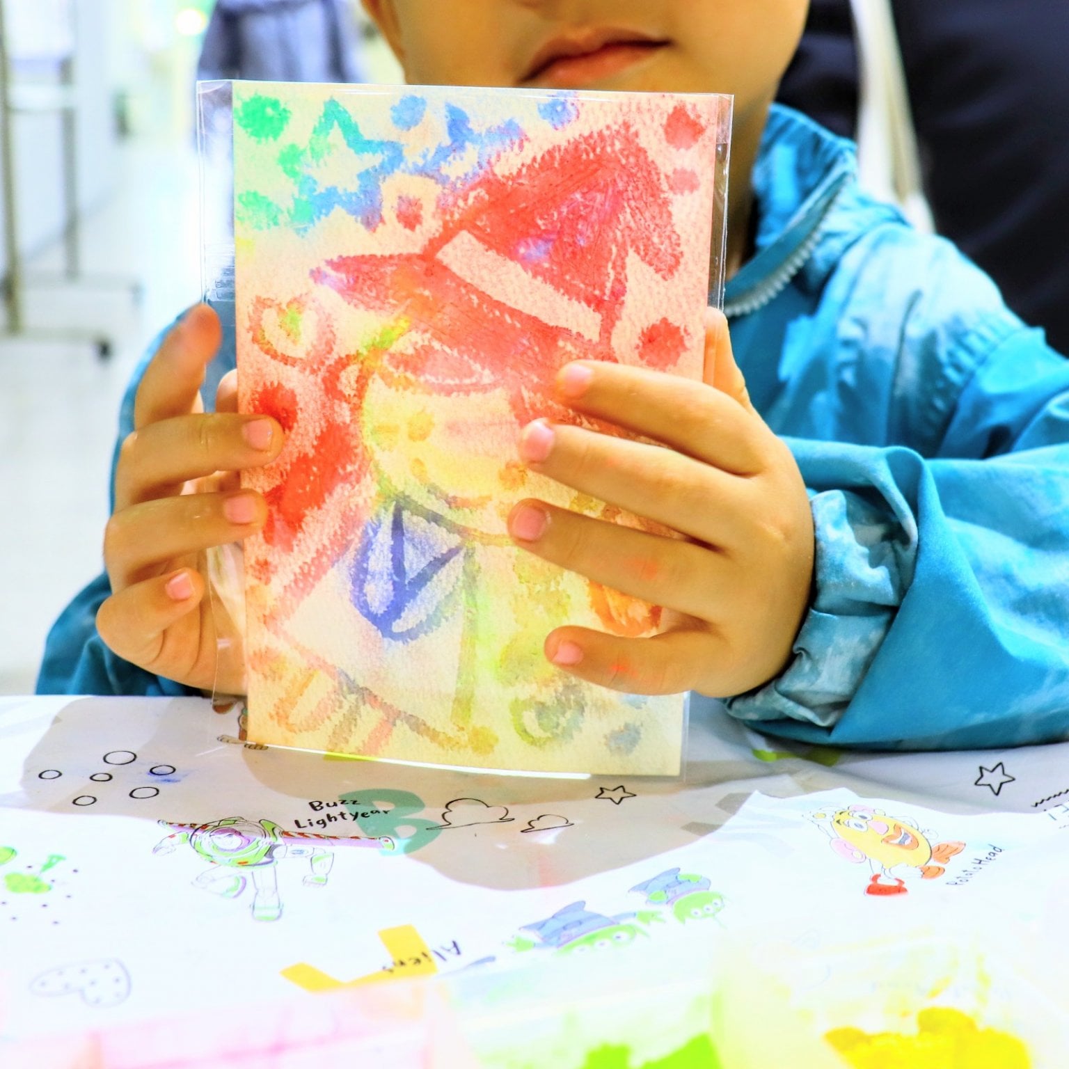 指でお絵描きパステルの魔法体験チケット