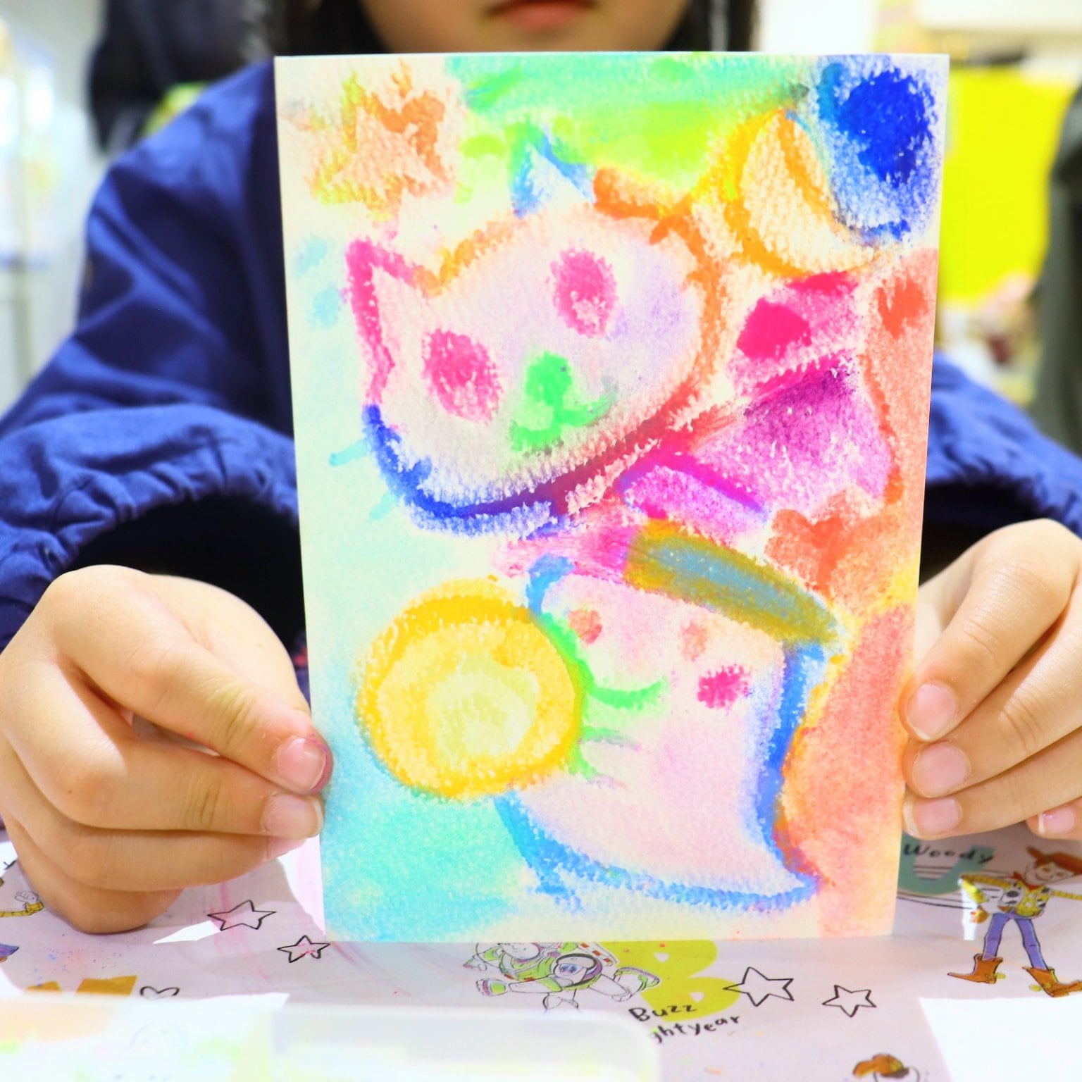 指でお絵描きパステルの魔法体験チケット