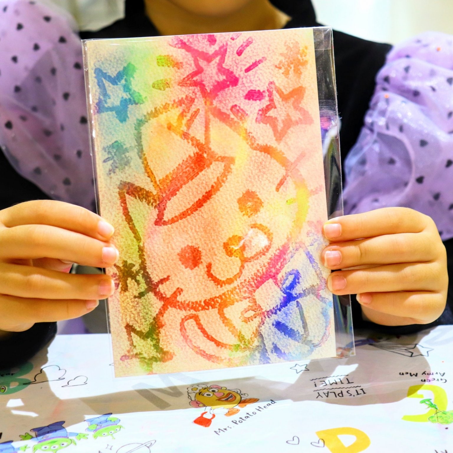 指でお絵描きパステルの魔法体験チケット