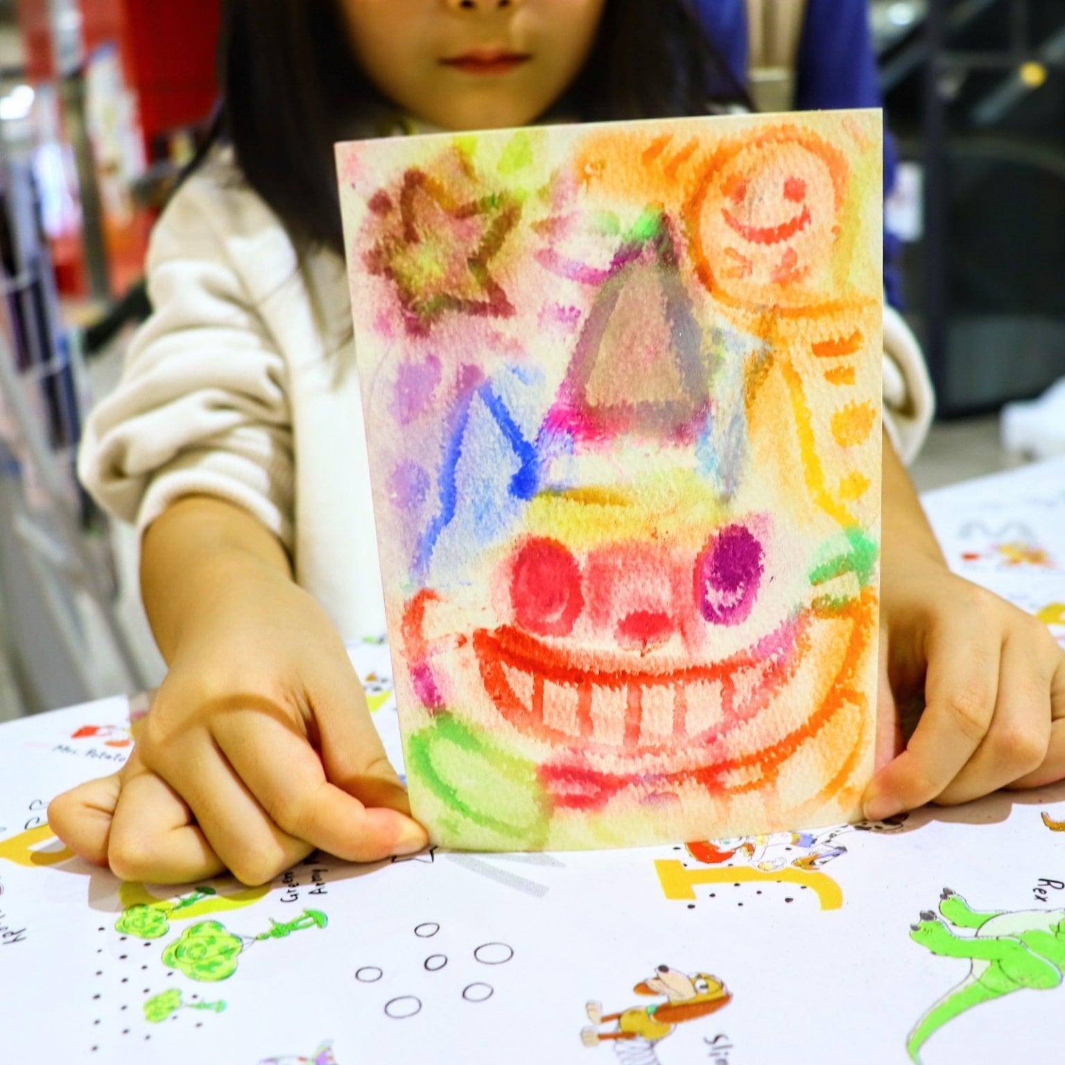 指でお絵描きパステルの魔法体験チケット