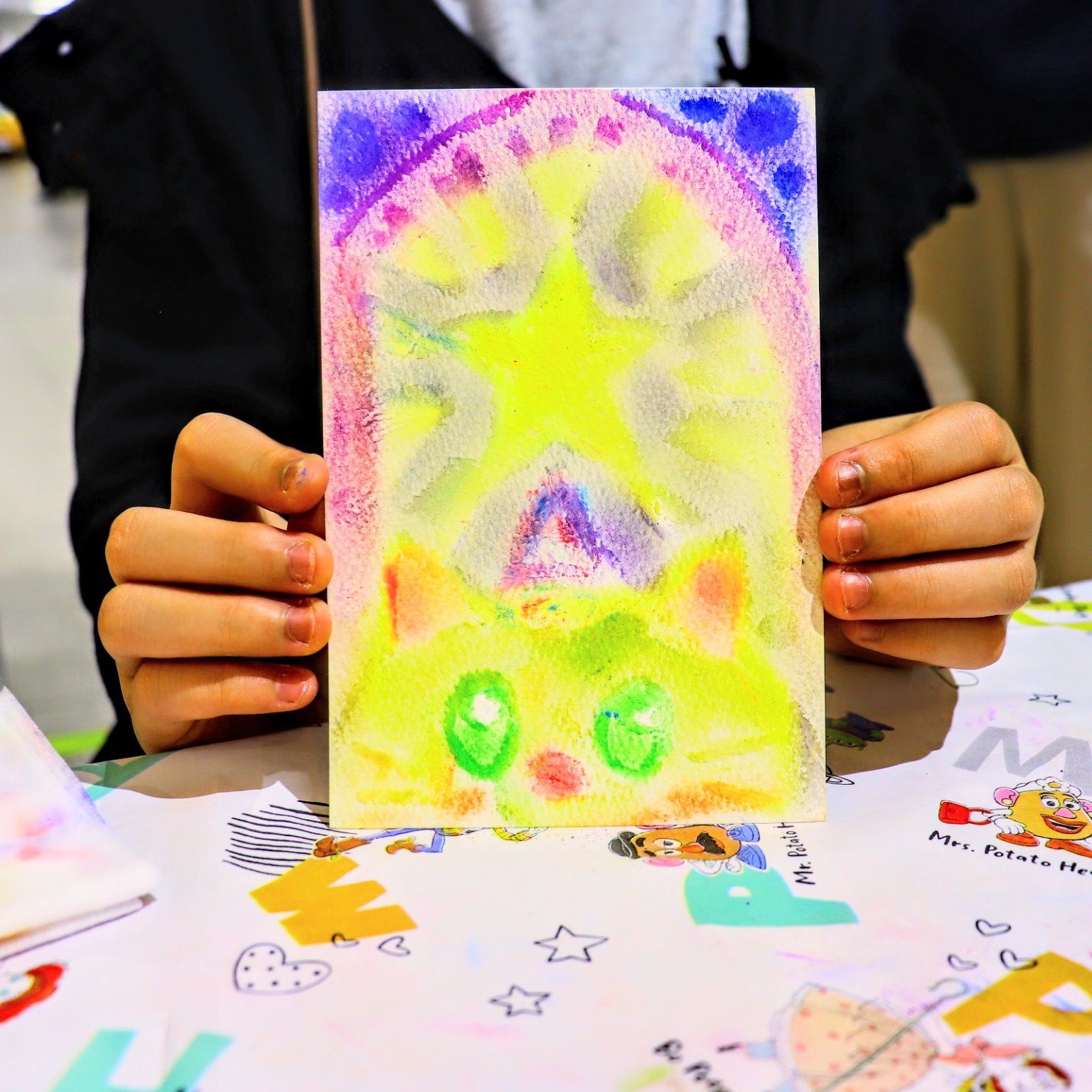 指でお絵描きパステルの魔法体験チケット