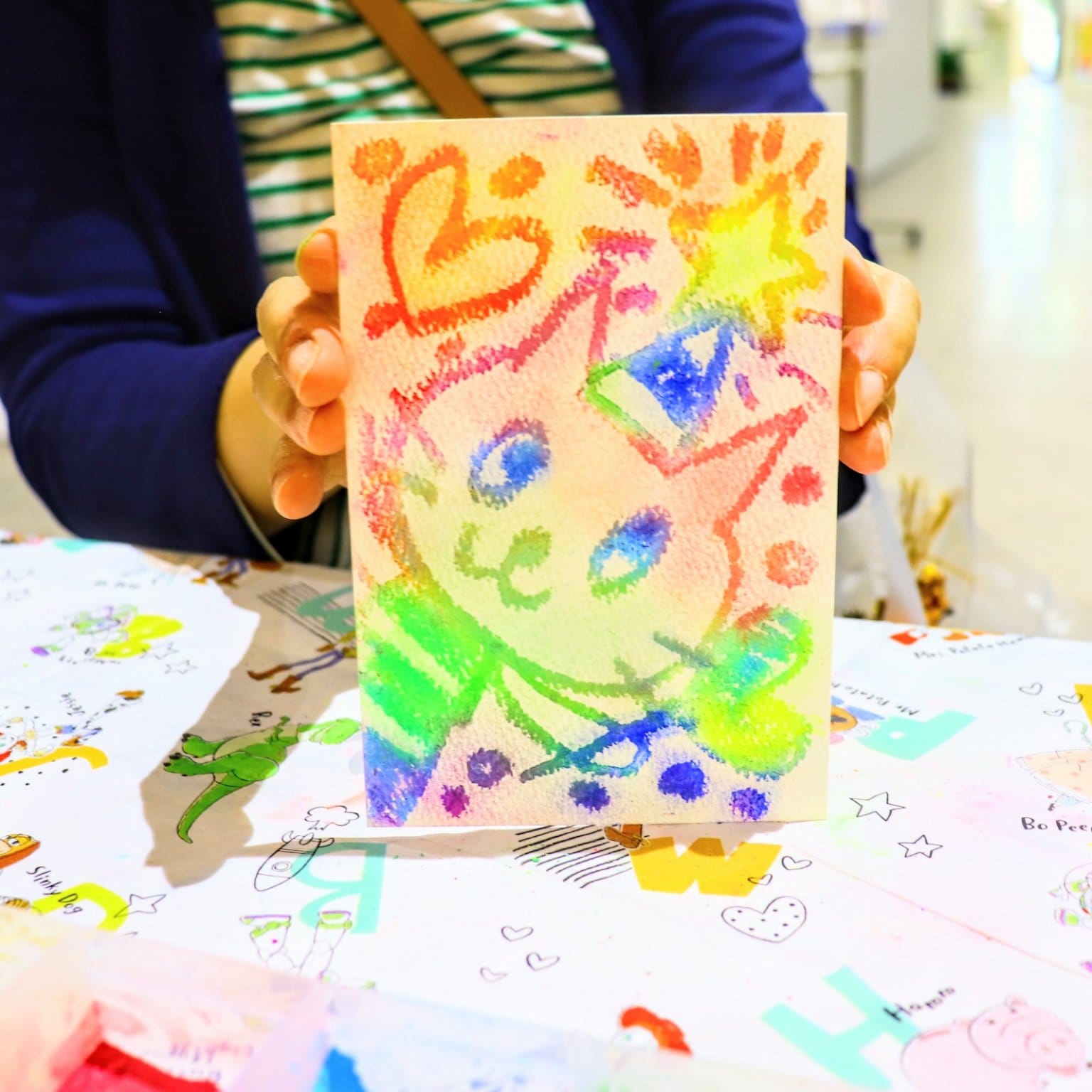 指でお絵描きパステルの魔法体験チケット