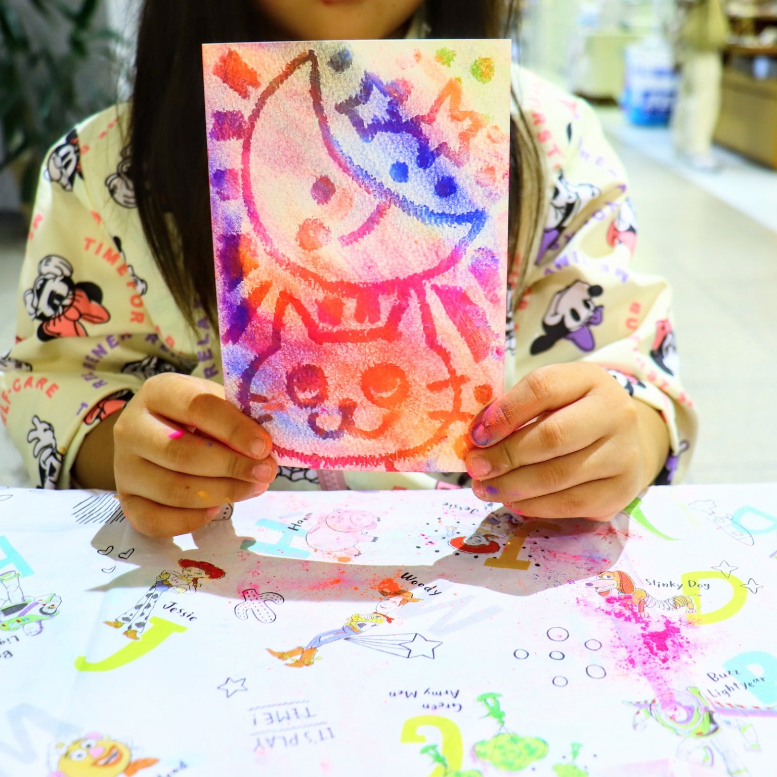 指でお絵描きパステルの魔法体験チケット