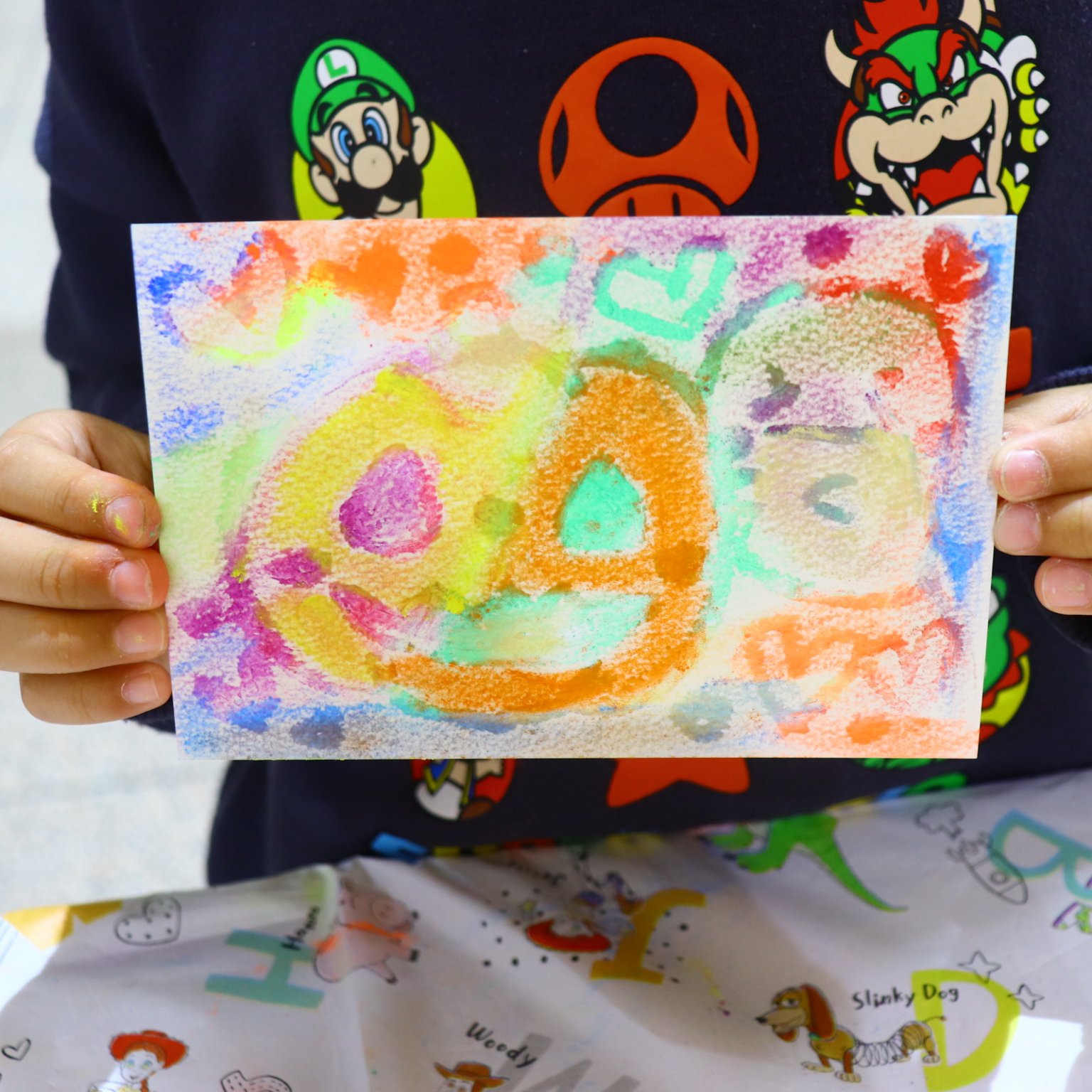 指でお絵描きパステルの魔法体験チケット