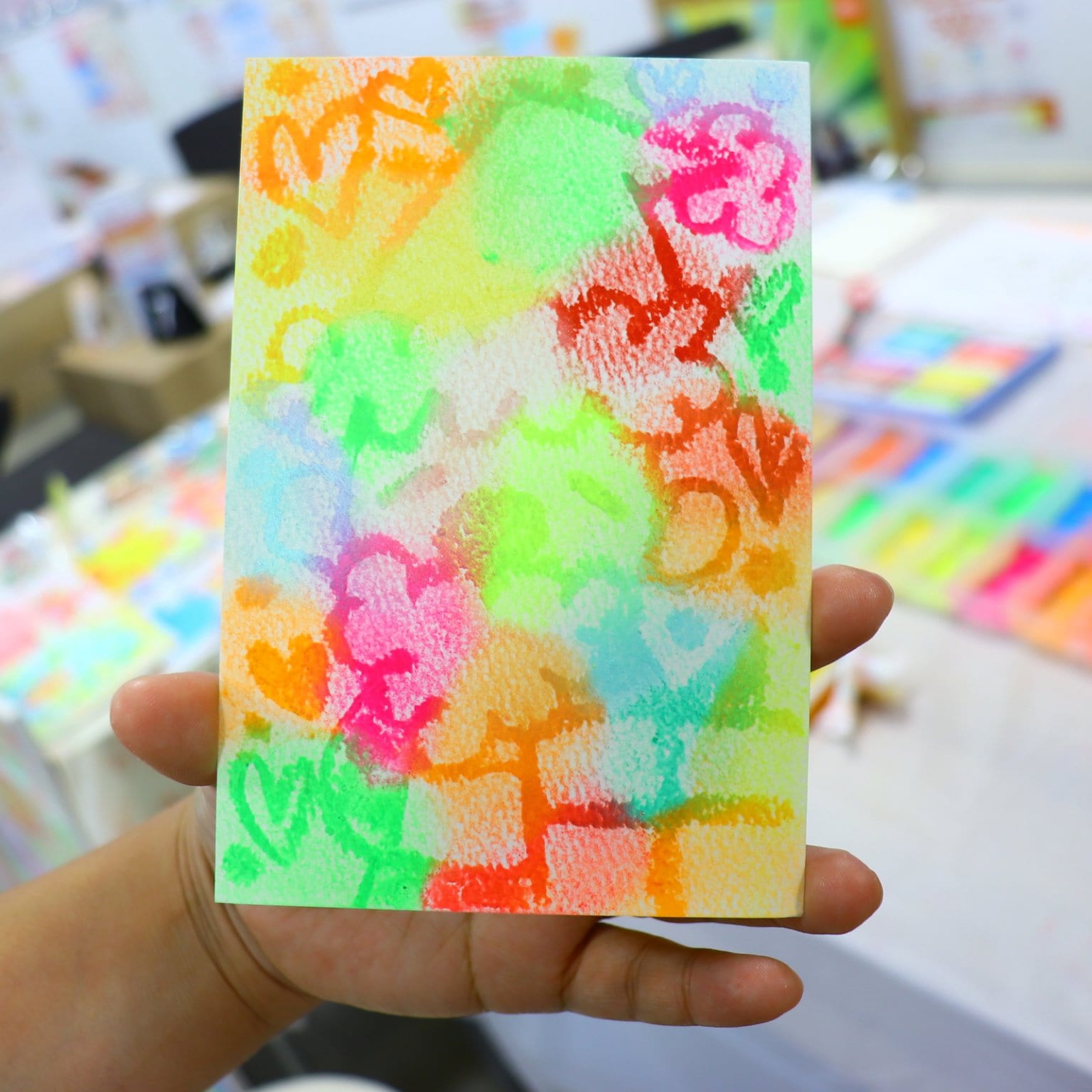 指でお絵描きパステルの魔法体験チケット