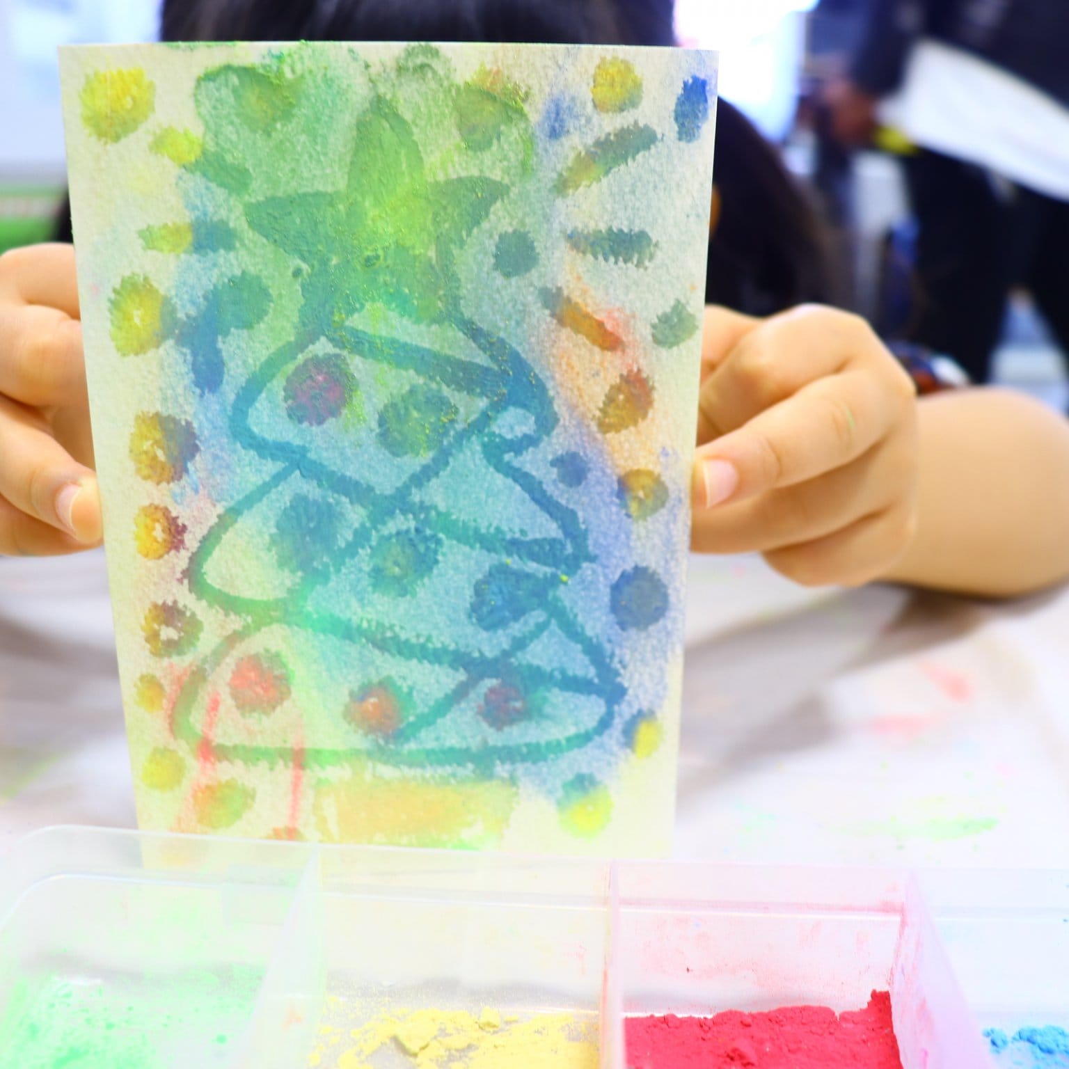 指でお絵描きパステルの魔法体験チケット